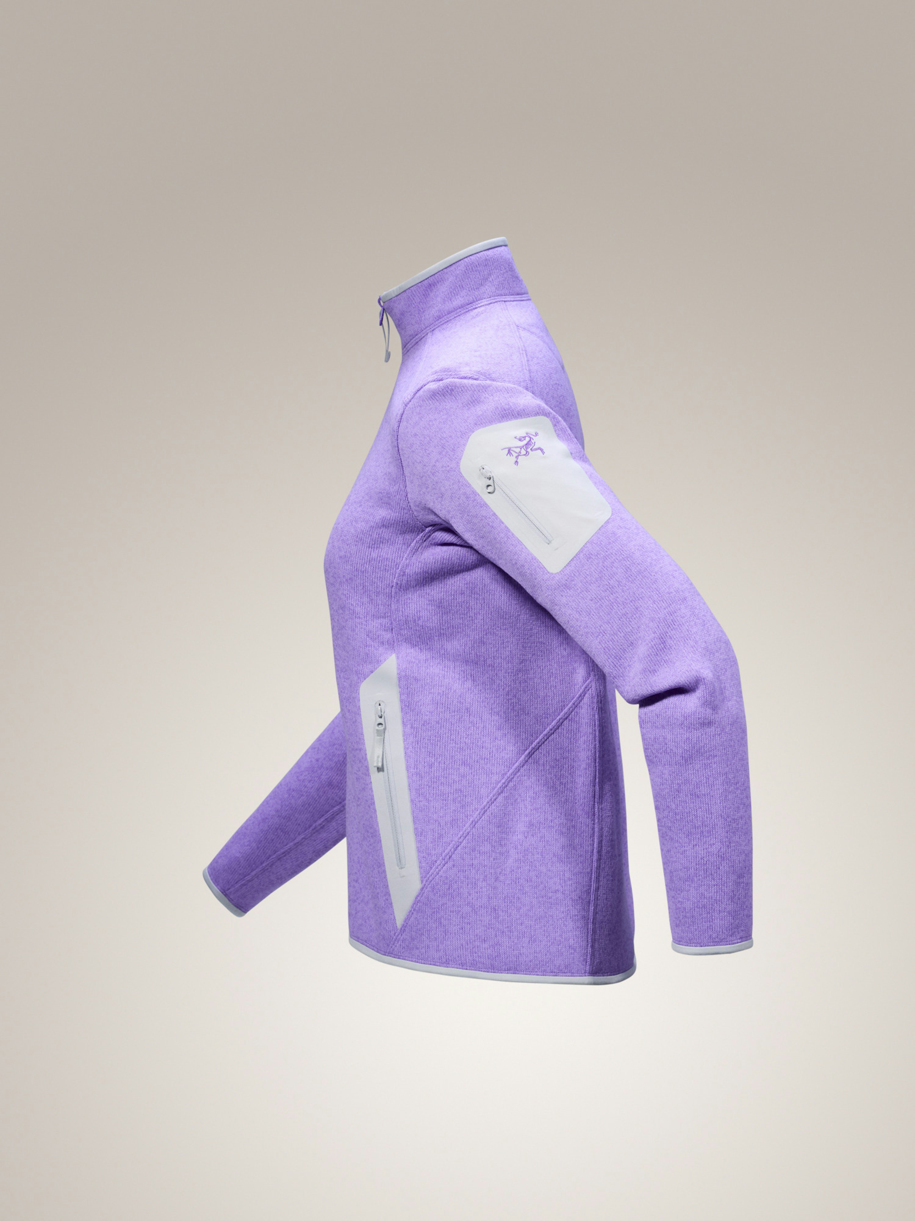 Covert Cardigan Women's Aster Heather / Solitude Profile