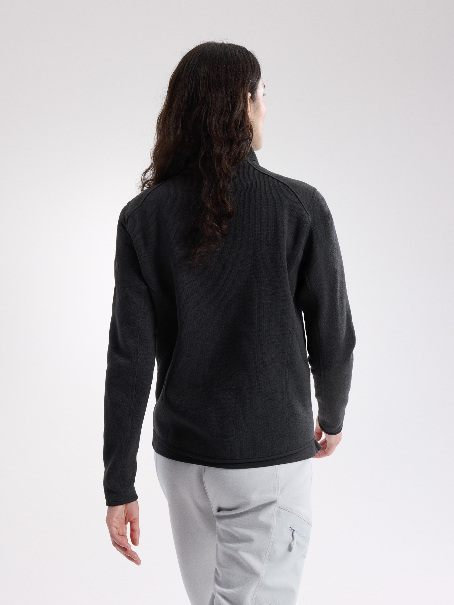 Covert Cardigan Women's Black Back View