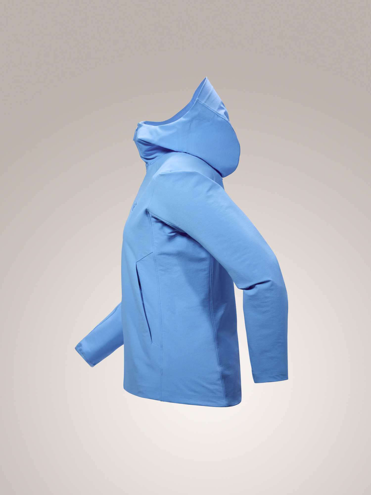 Gamma Hoody Women's Glacial Profile