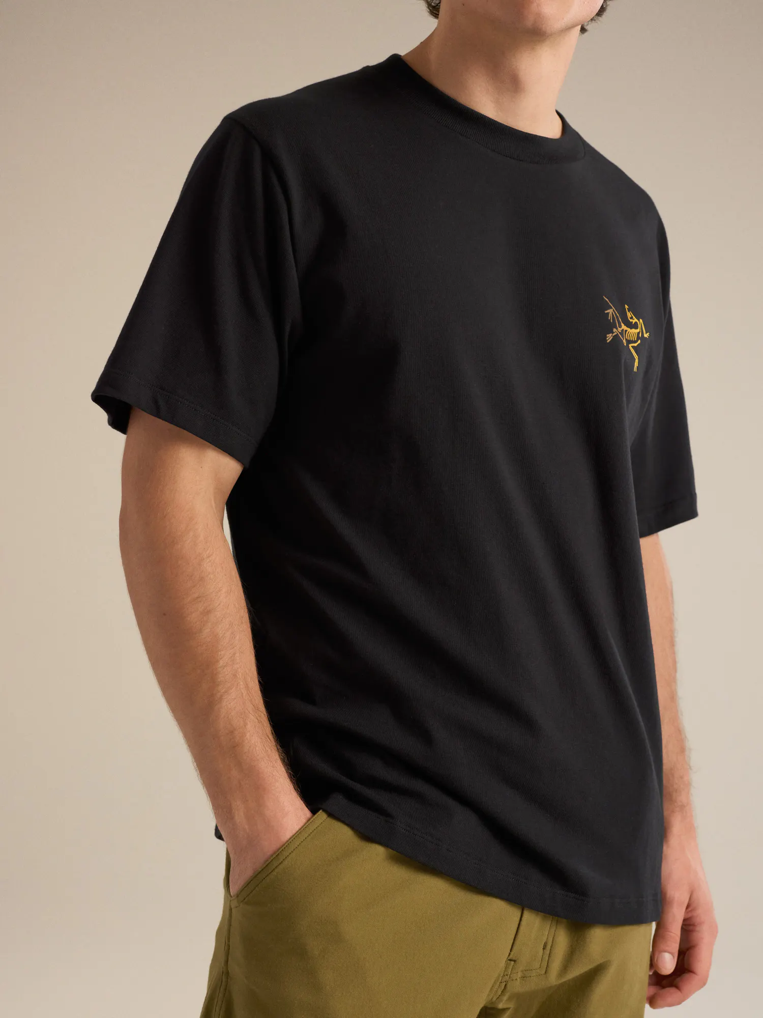 Kragg Cotton Logo Shirt SS Men's | Arc'teryx Austria