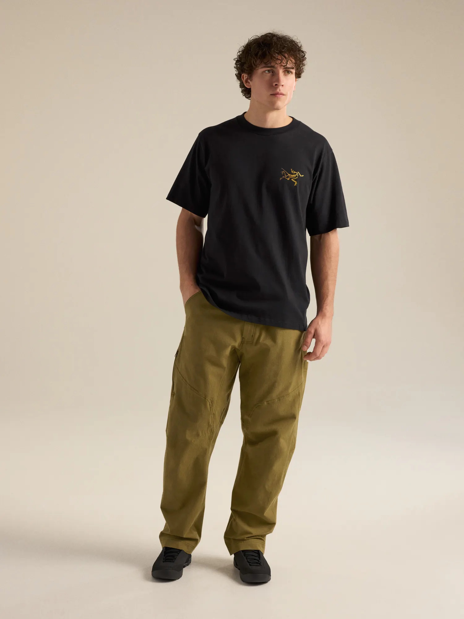 Kragg Cotton Logo Shirt SS Men's | Arc'teryx Canada