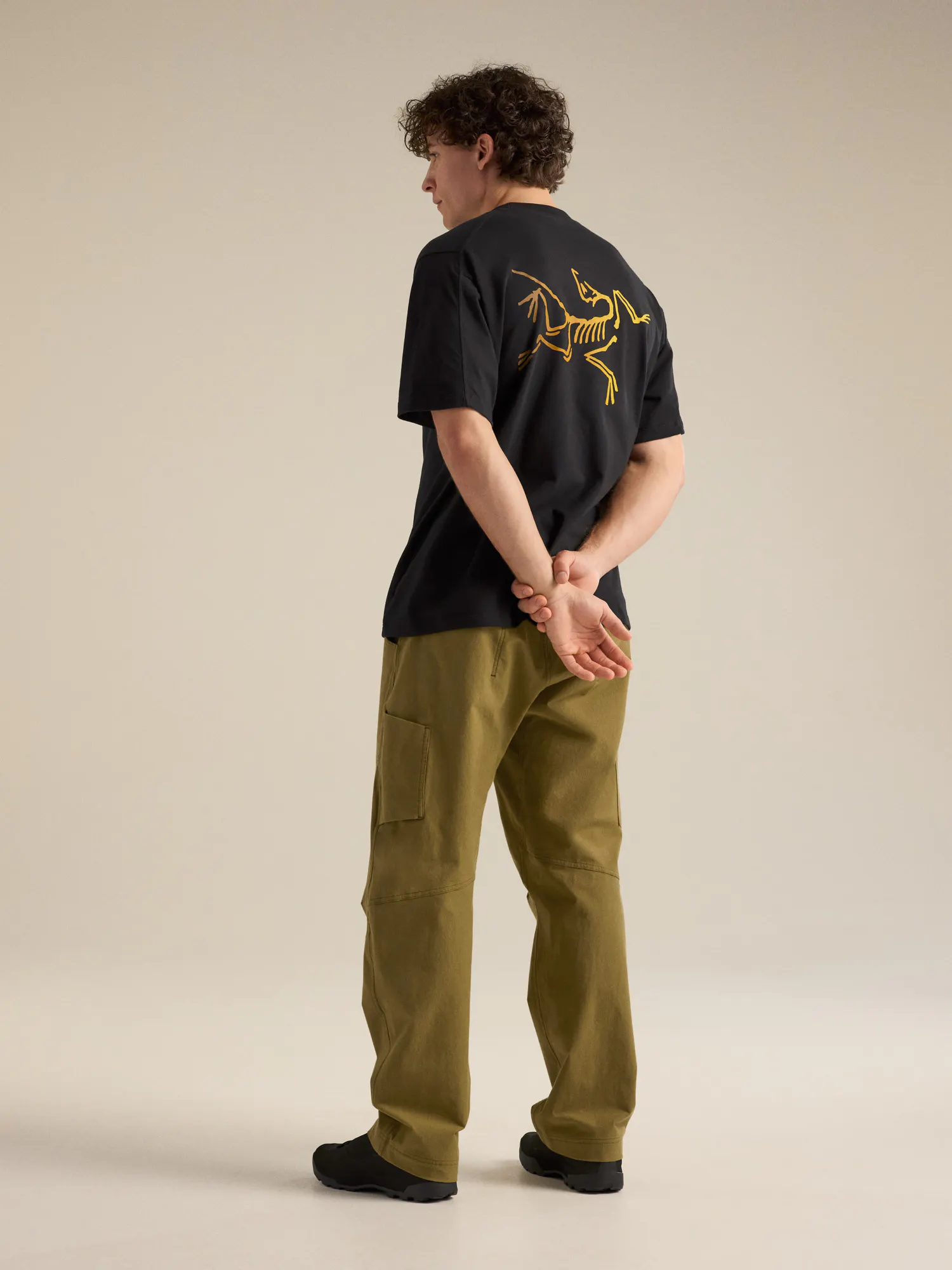 Kragg Cotton Logo Shirt SS Men's | Arc'teryx Canada