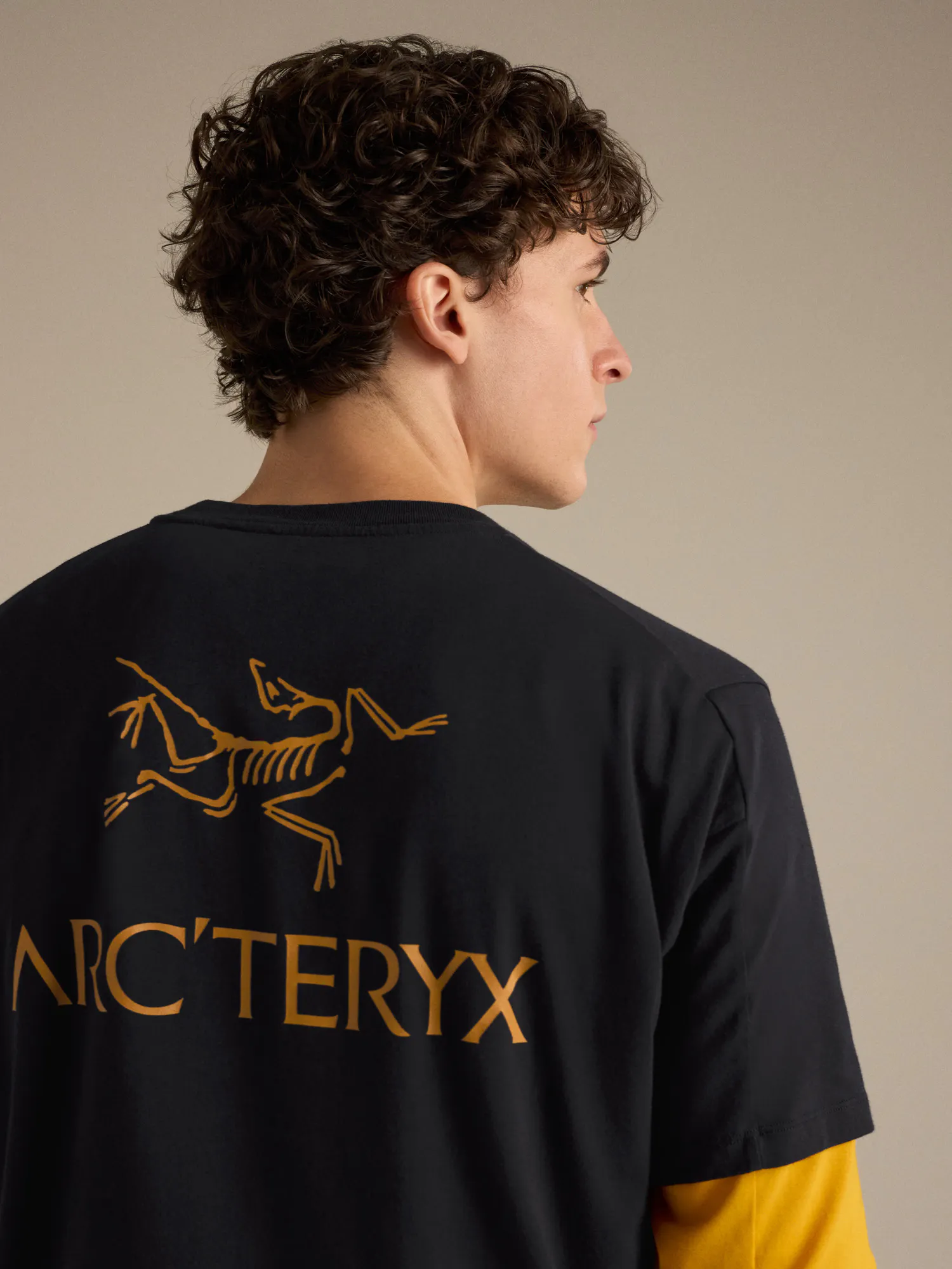Kragg SL Cotton Bird Word Shirt SS Men's | Arc'teryx United States