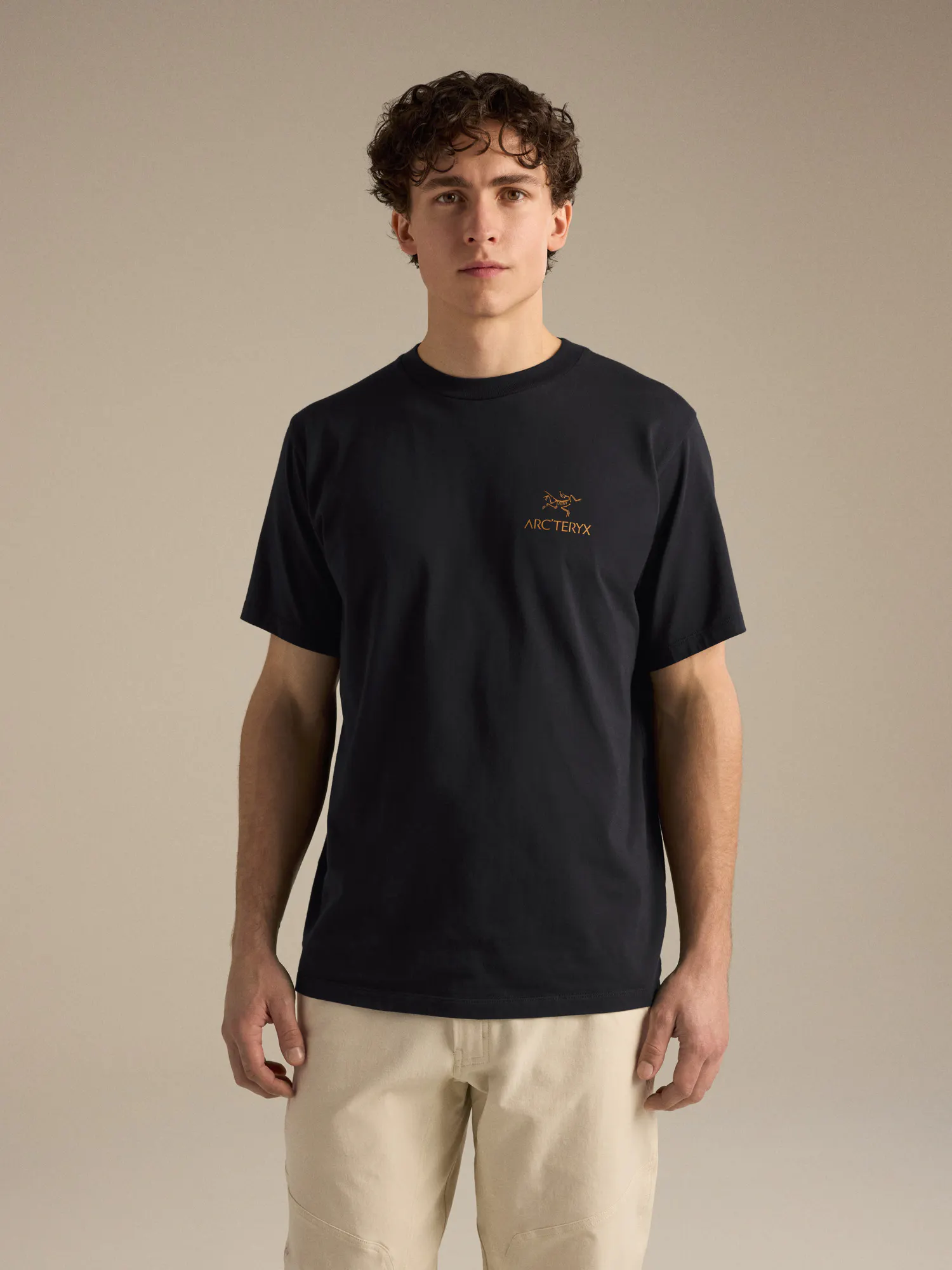Kragg SL Cotton Bird Word Shirt SS Men's | Arc'teryx United States