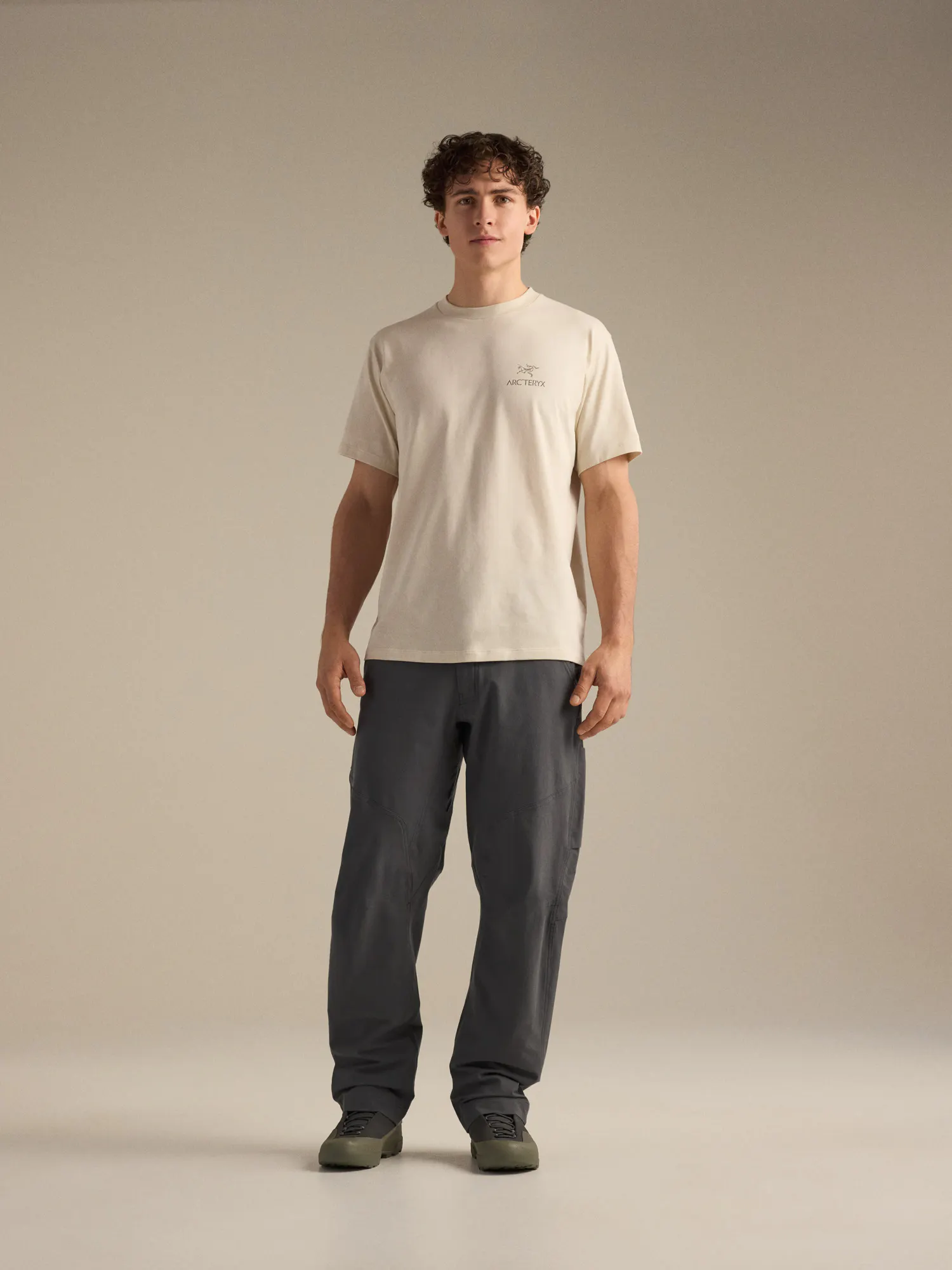 Kragg SL Cotton Bird Word Shirt SS Men's | Arc'teryx United States
