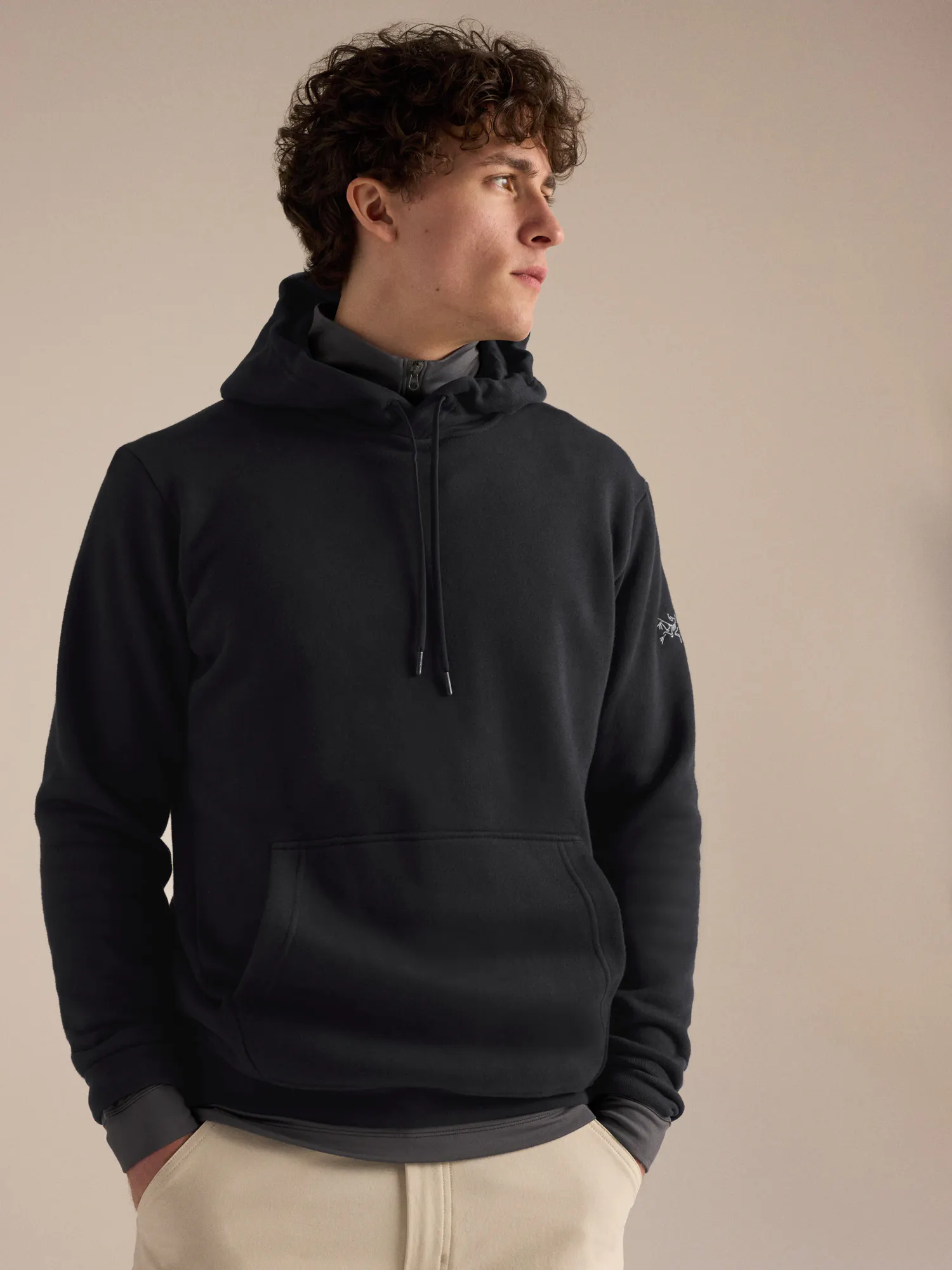 Emblem Fleece Hoody Men's | Arc'teryx United States