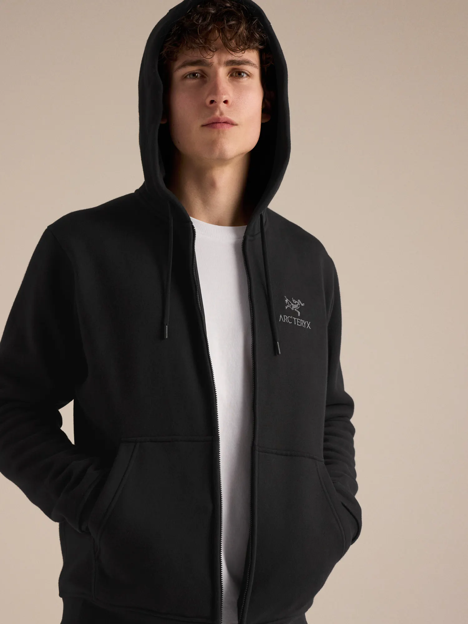 【美品】ARC'TERYX Mentum Hoody M's BLK Emblem Fleece Full Zip Hoody Men's | Arc'teryx United States