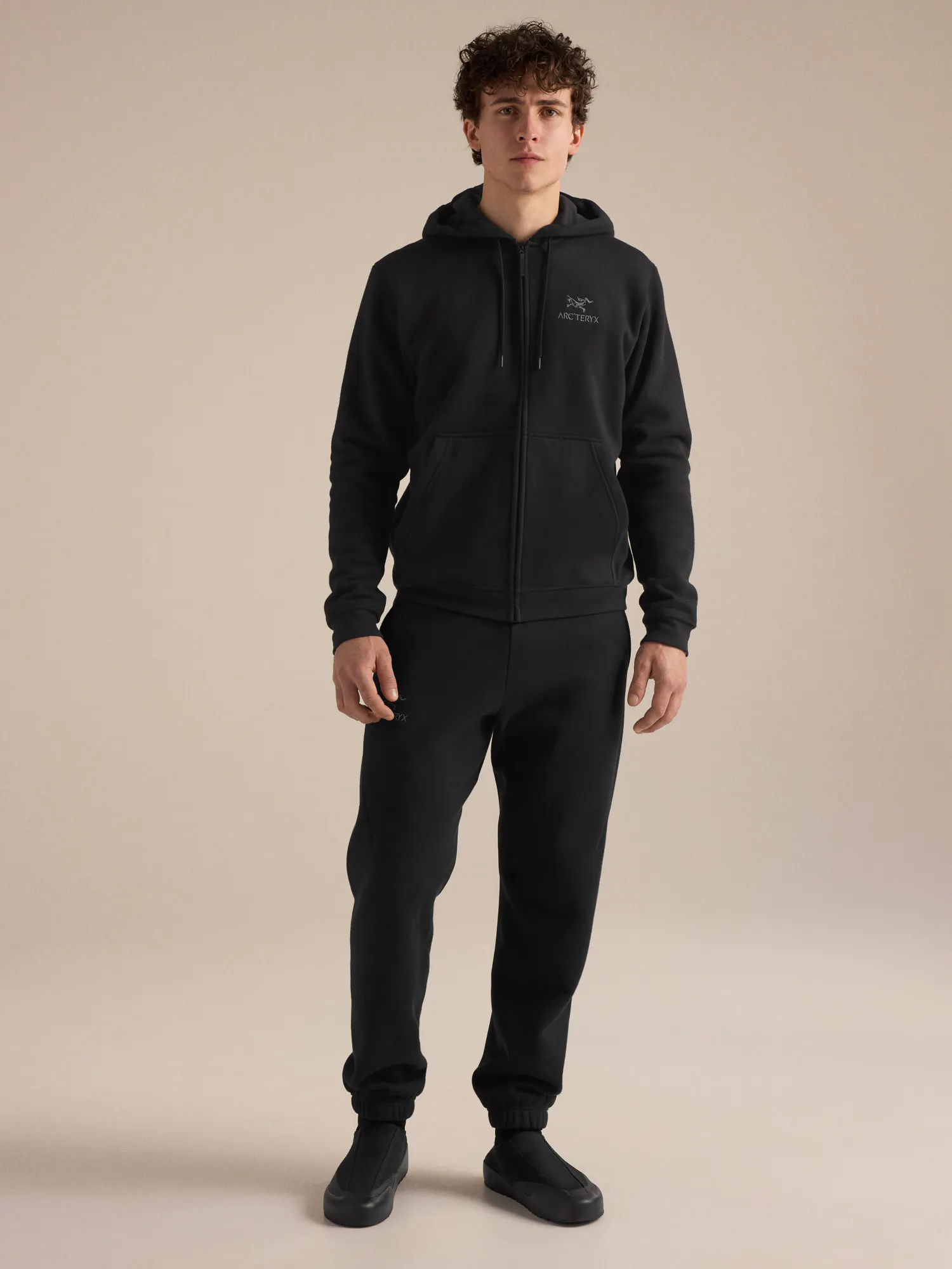 Emblem Fleece Full Zip Hoody Men's | Arc'teryx United States