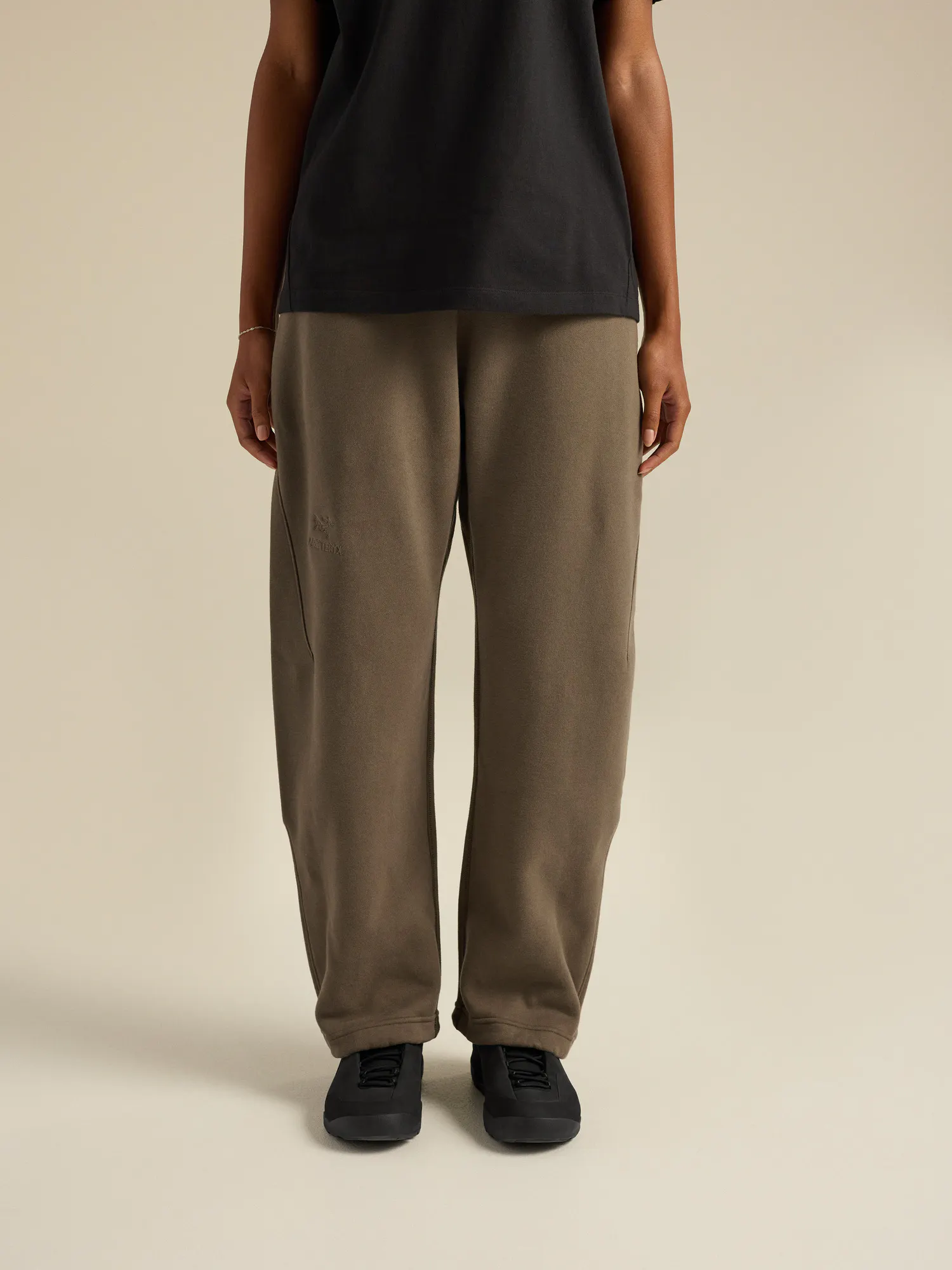 Emblem Fleece-Jogginghose Damen