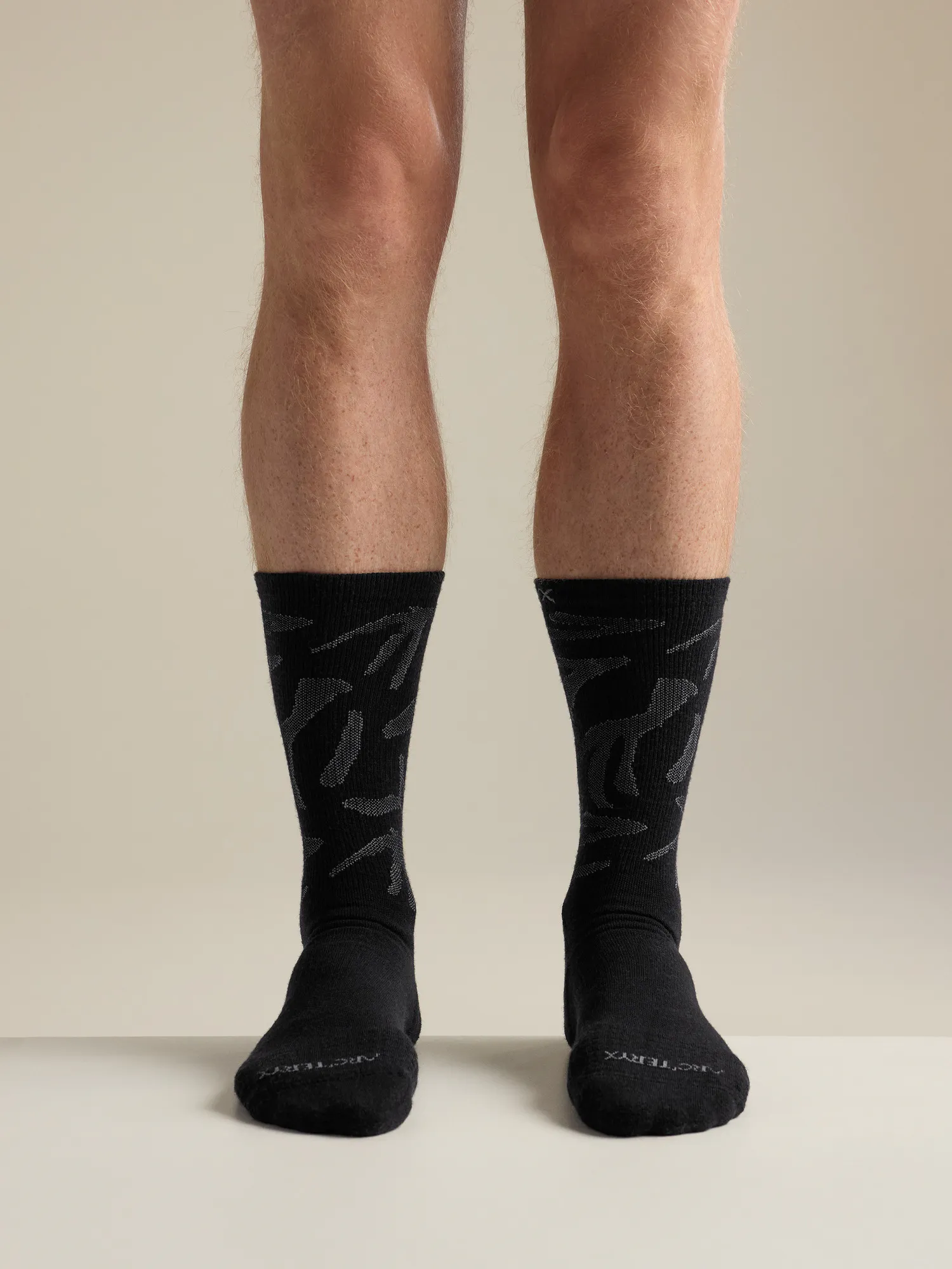 Chaussettes mi-montantes en laine mérinos Grotto