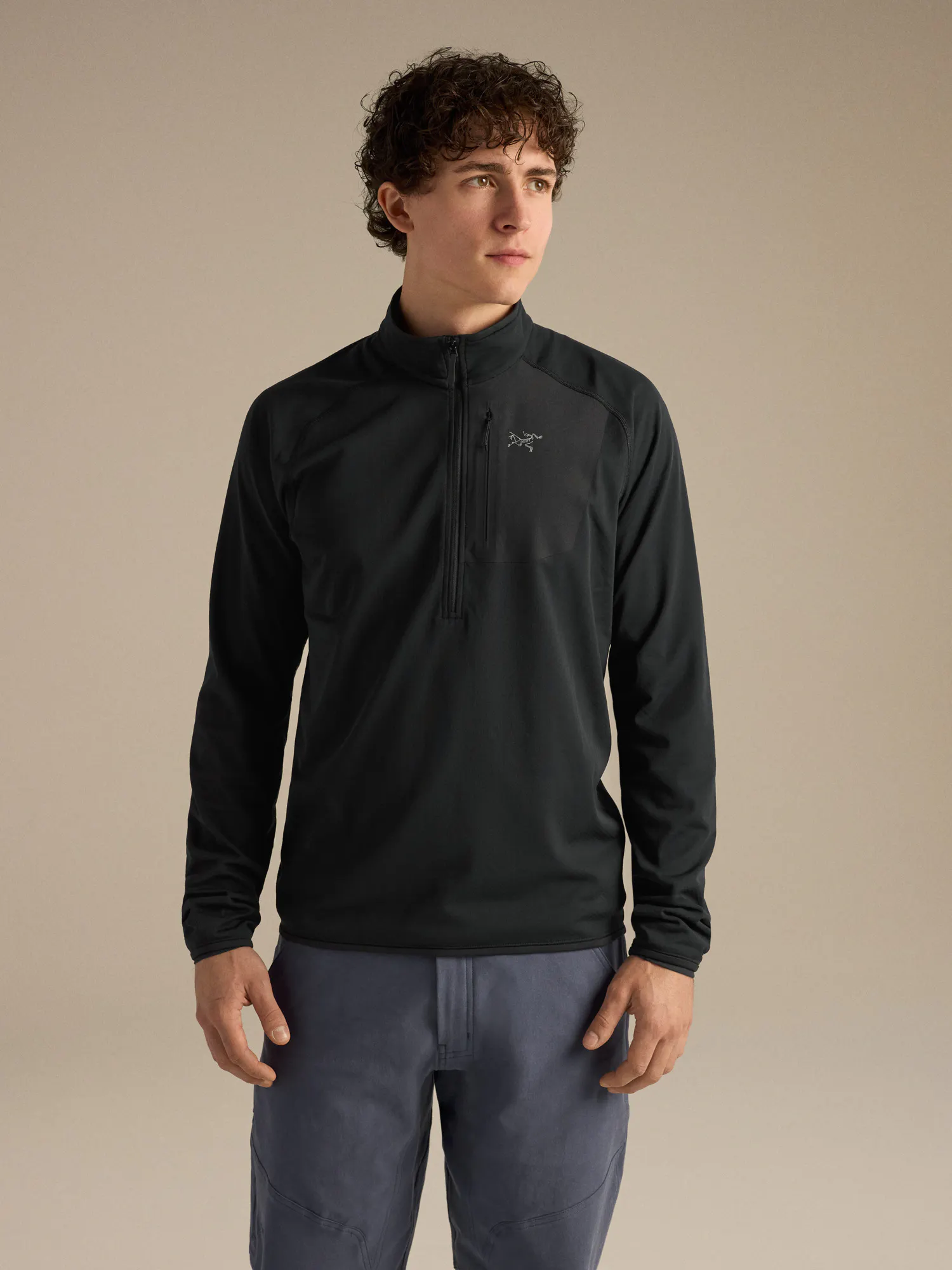 ARC’TERYX DELTA LT JERSEY FLEECE L size Delta 1/2 Zip Neck Men's | Arc'teryx United States