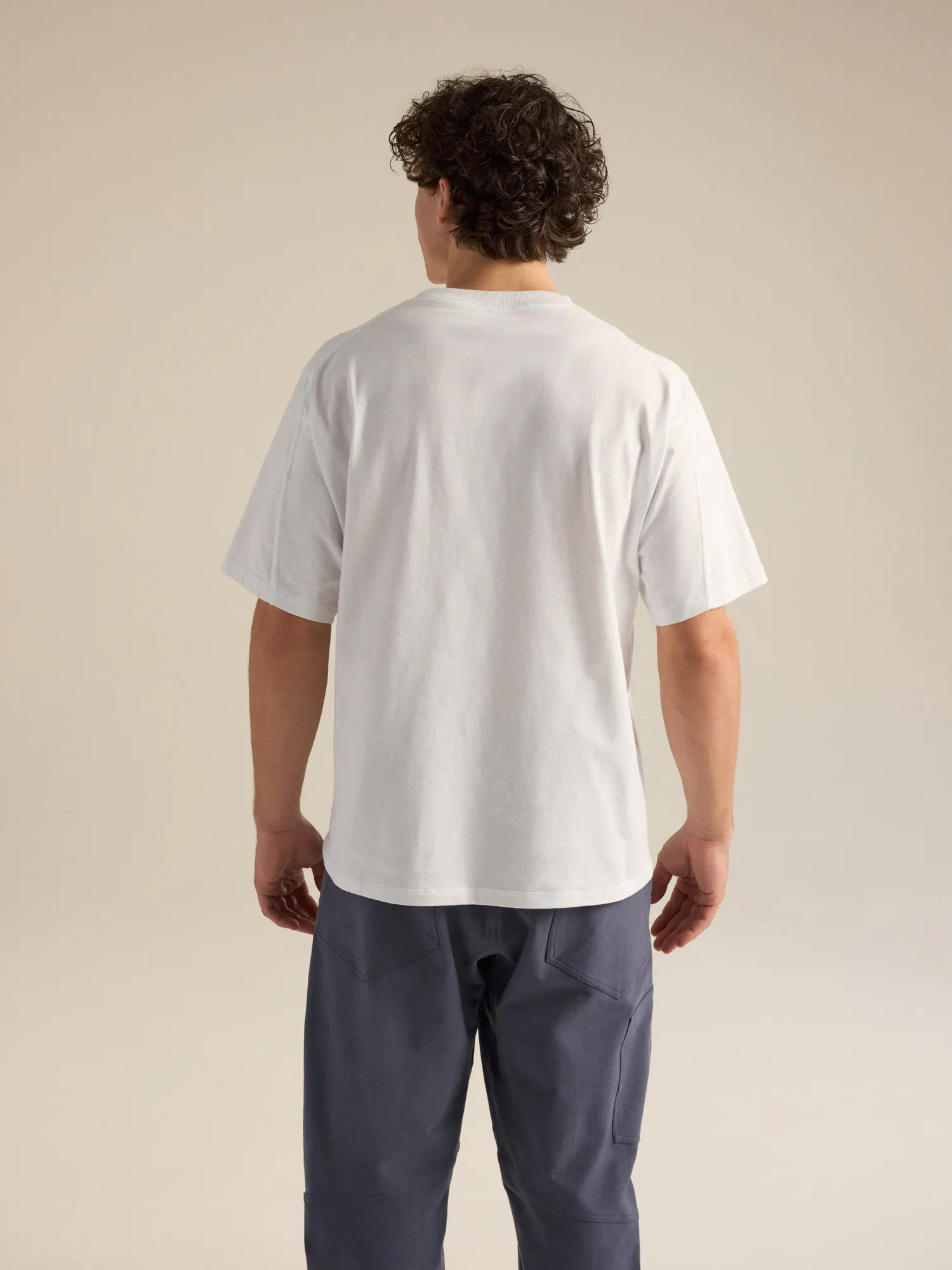 Kragg Cotton Emblem Crew Neck Shirt SS Men's | Arc'teryx United States