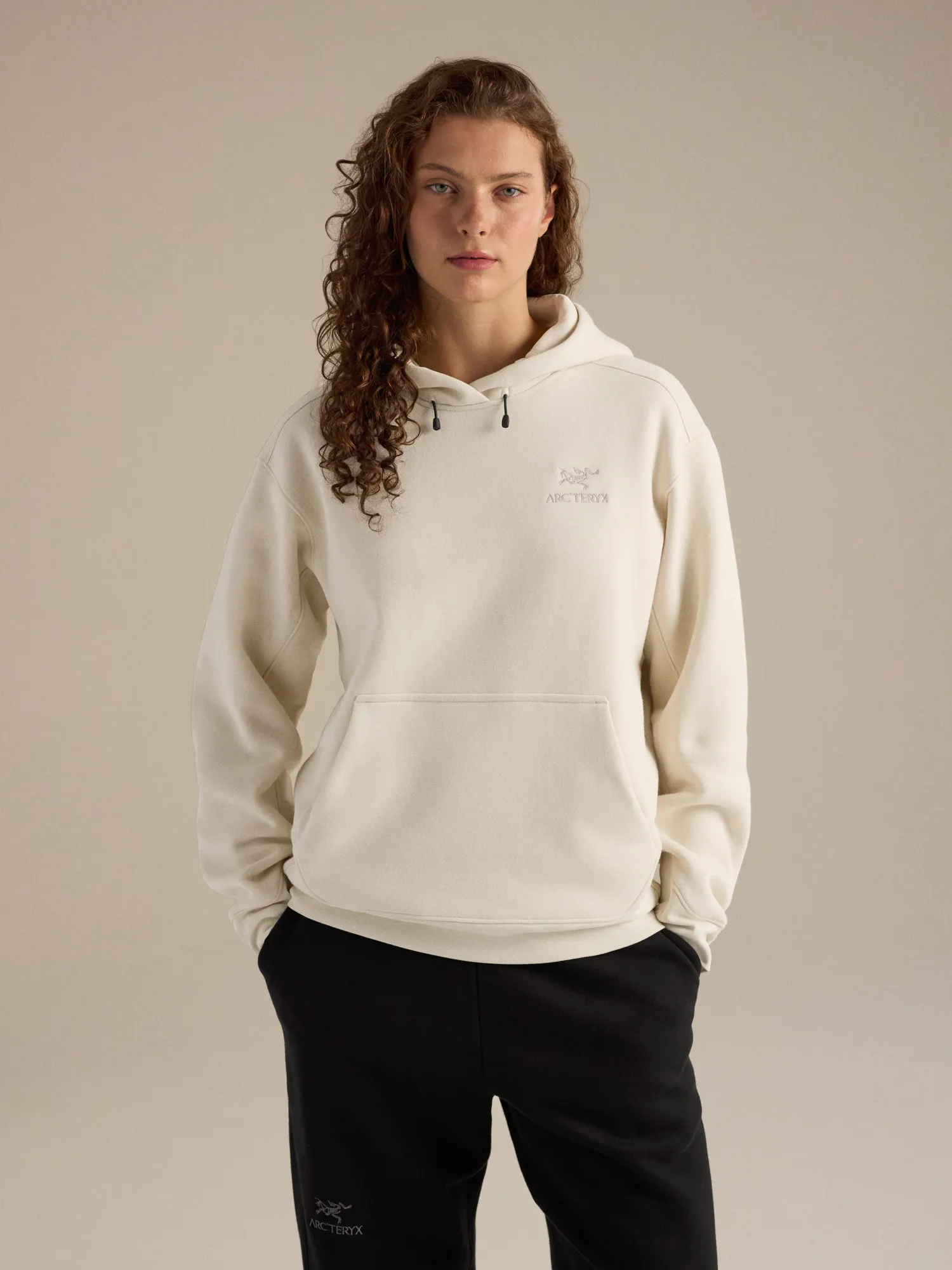 Emblem Hoody 抓绒连帽衫 女装