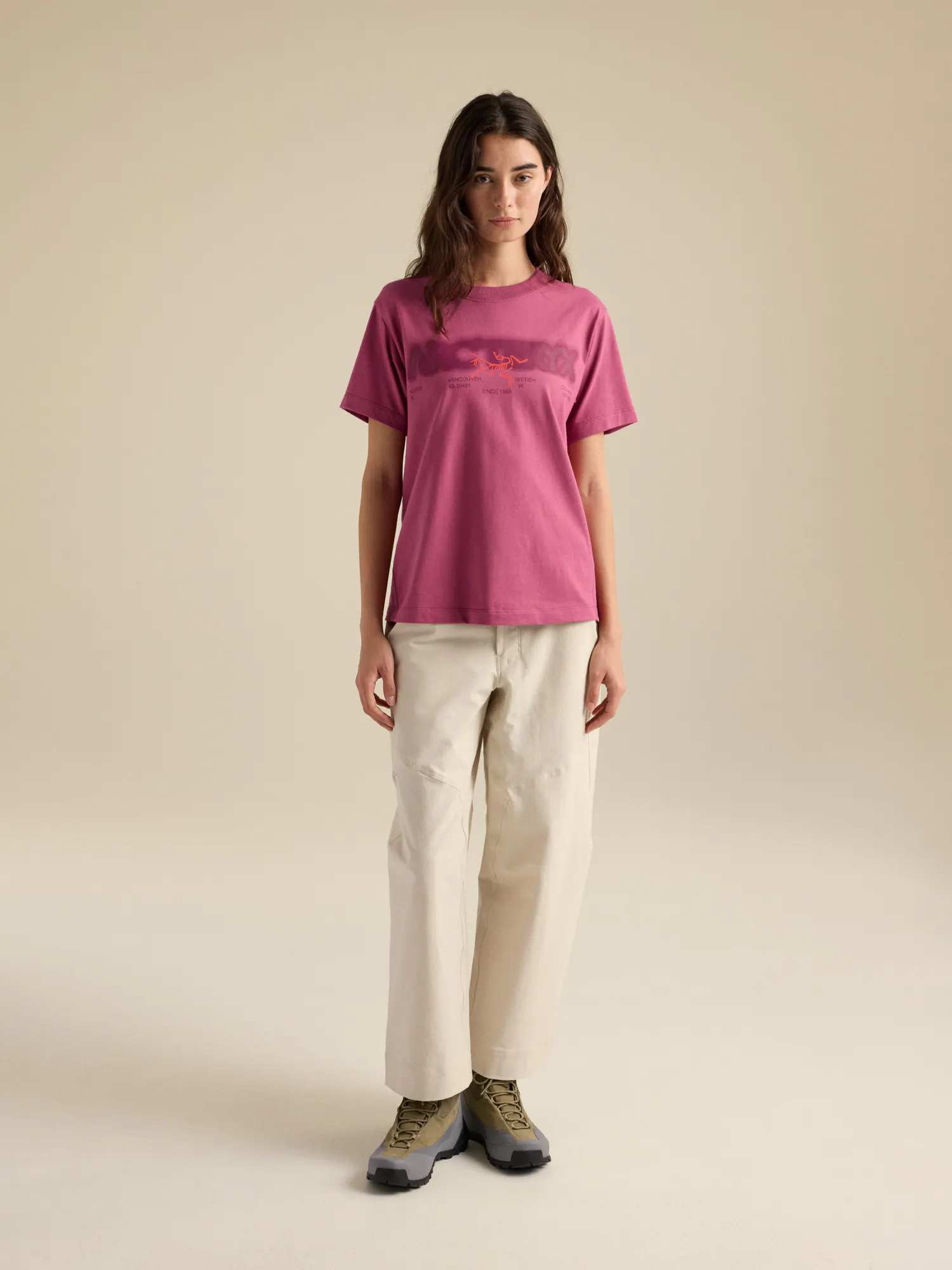 Kragg Cotton Dream State Crew Neck Shirt SS Women's | Arc'teryx