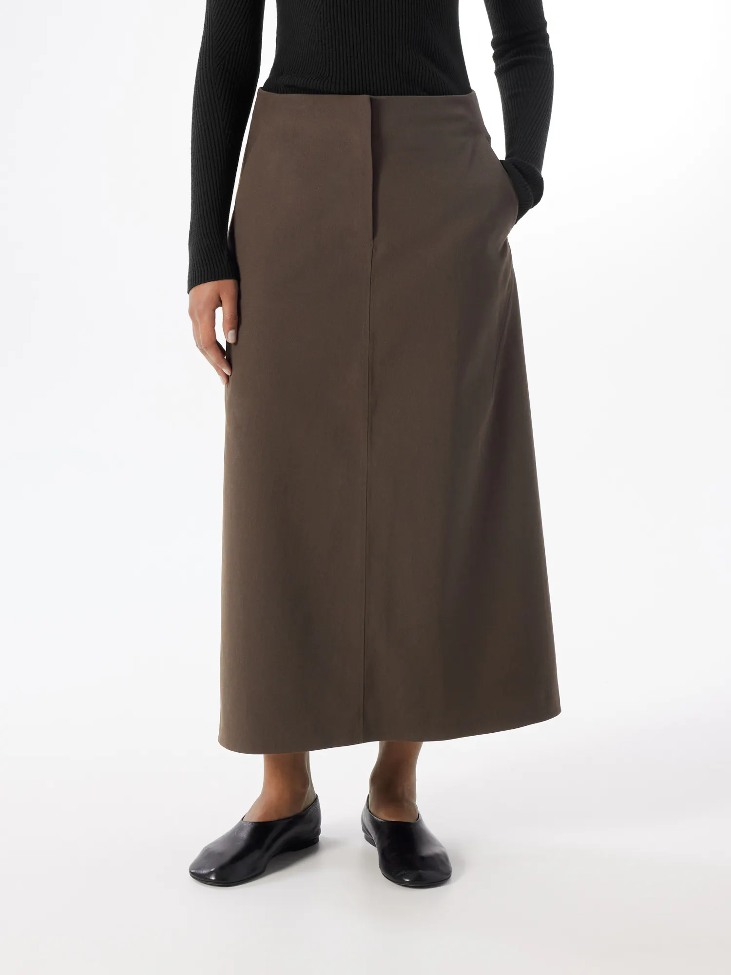 Serin Wool Skirt Women's