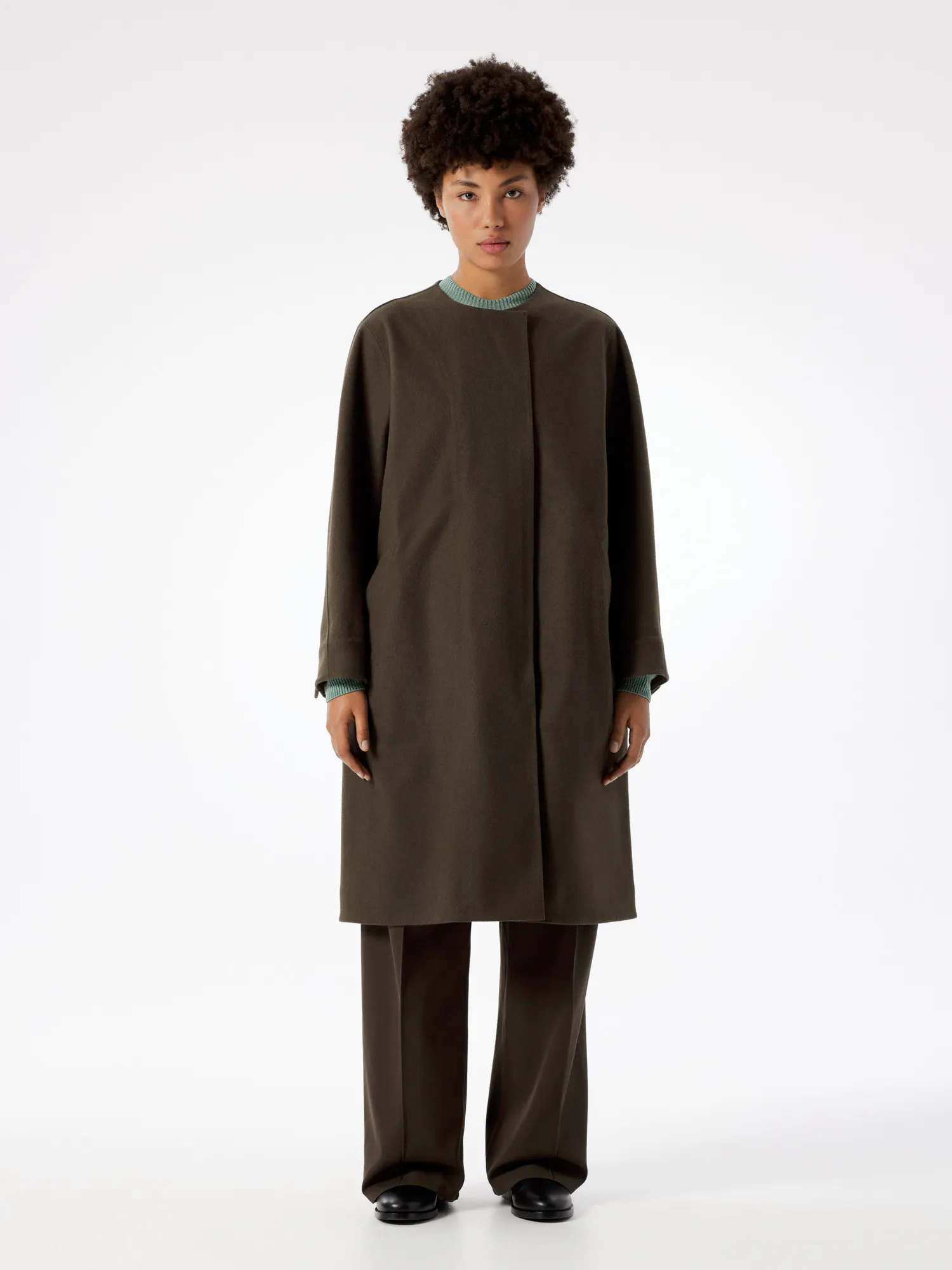 Manteau en laine Phera Femme
