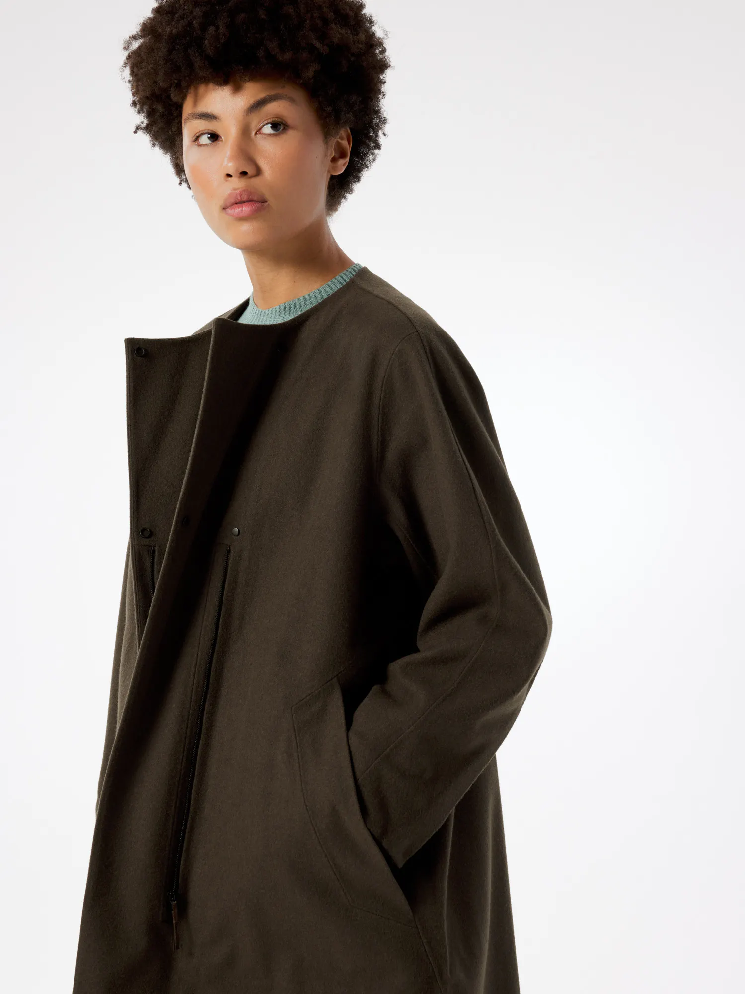 Phera Wool Coat Women's | Arc'teryx United States