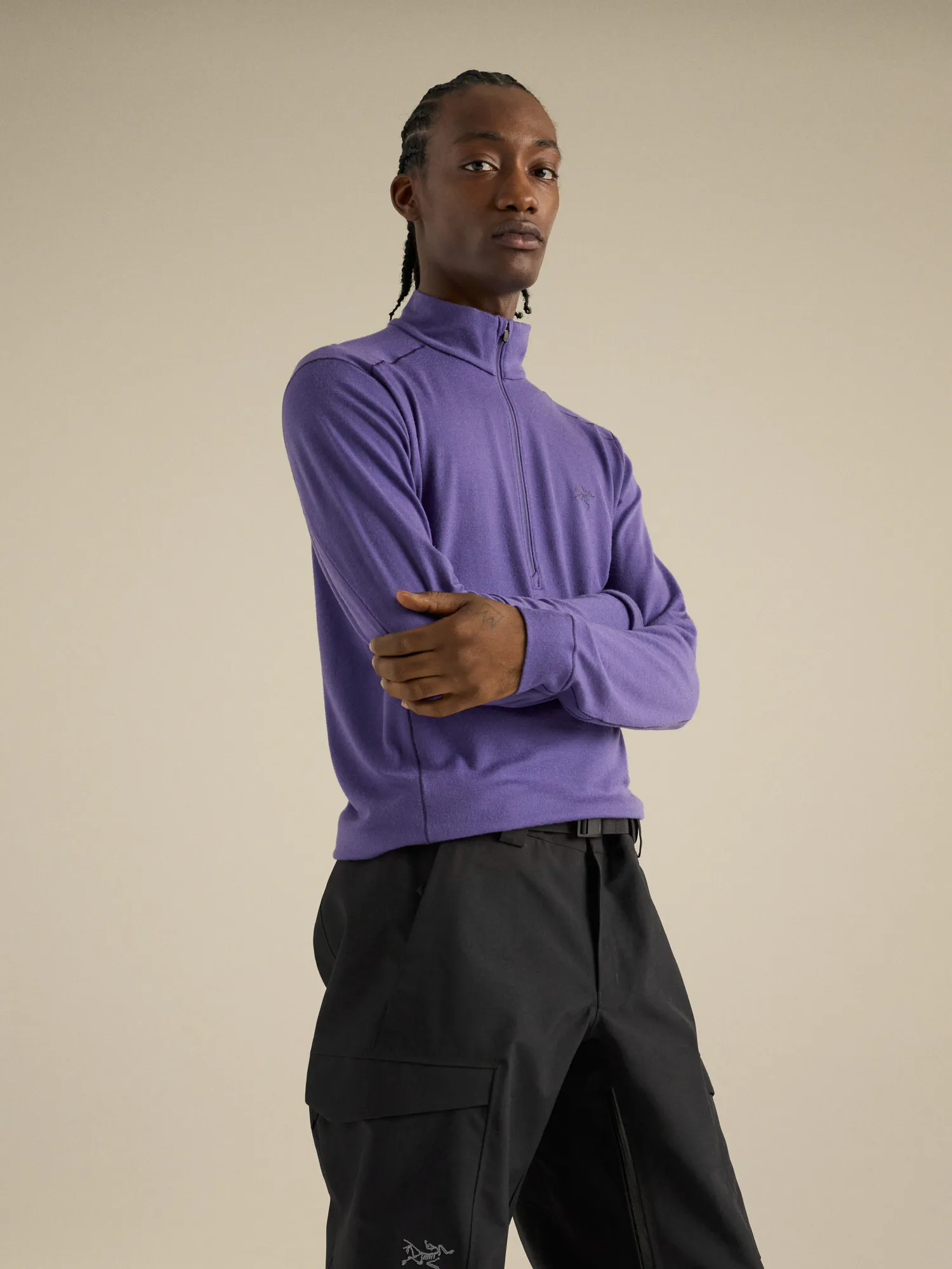 Satoro Merino Wool Zip Neck Men's | Arc'teryx Canada