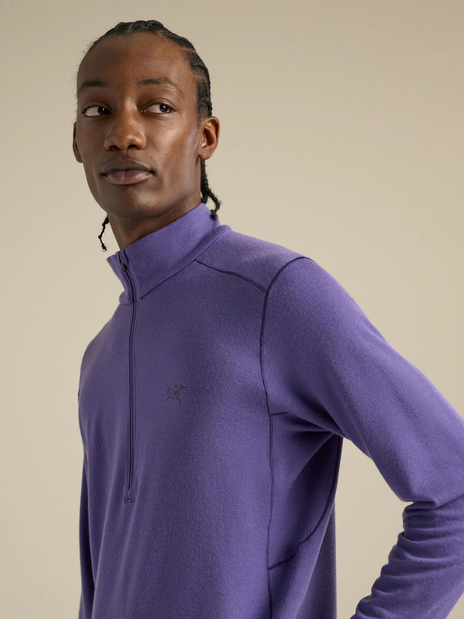 Satoro Merino Wool Zip Neck Men's | Arc'teryx United States