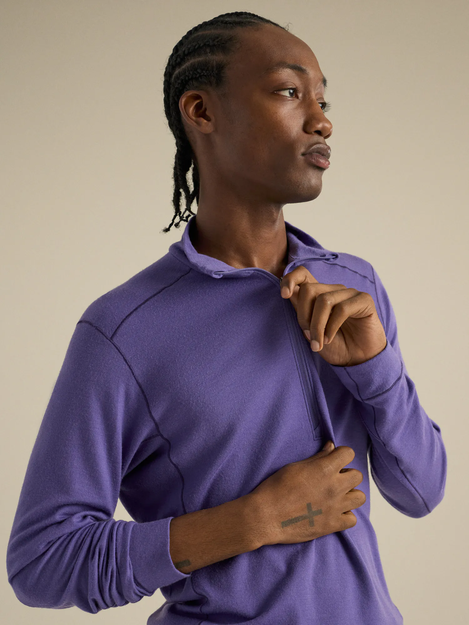 Satoro Merino Wool Zip Neck Men's | Arc'teryx Finland