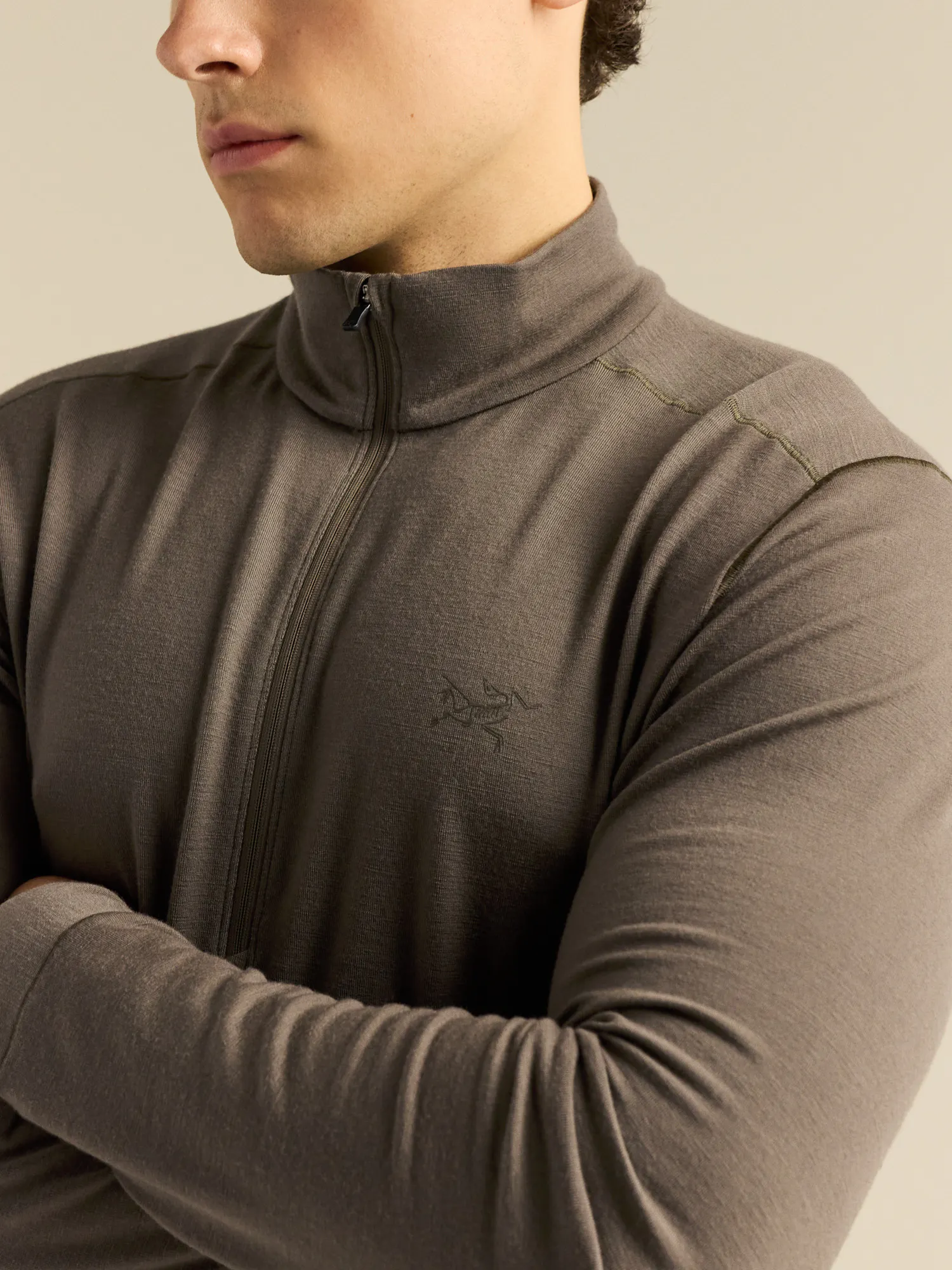 Satoro Merino Wool Zip Neck Men's | Arc'teryx United States