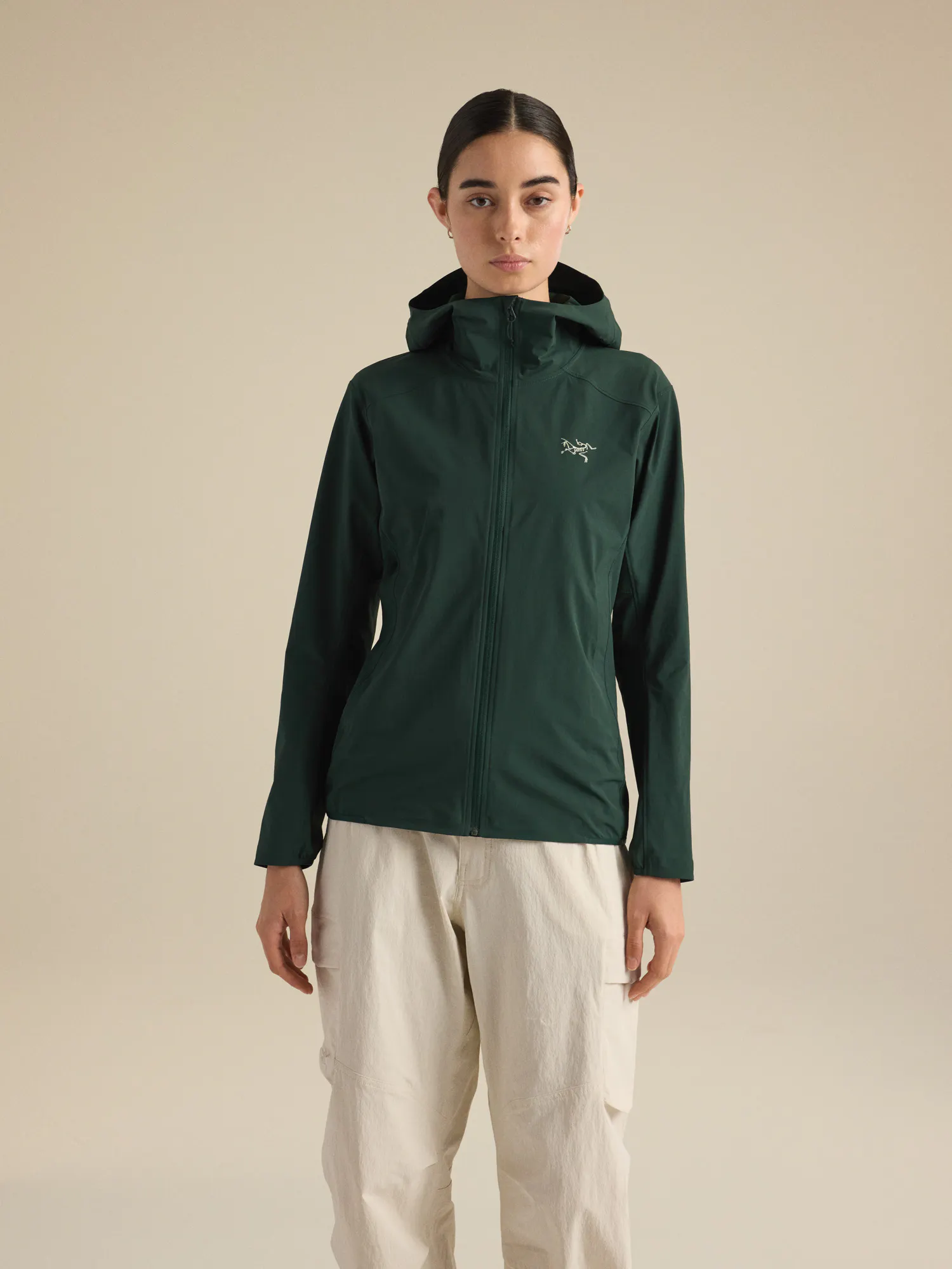 Veste à capuche peu épaisse Gamma Femme