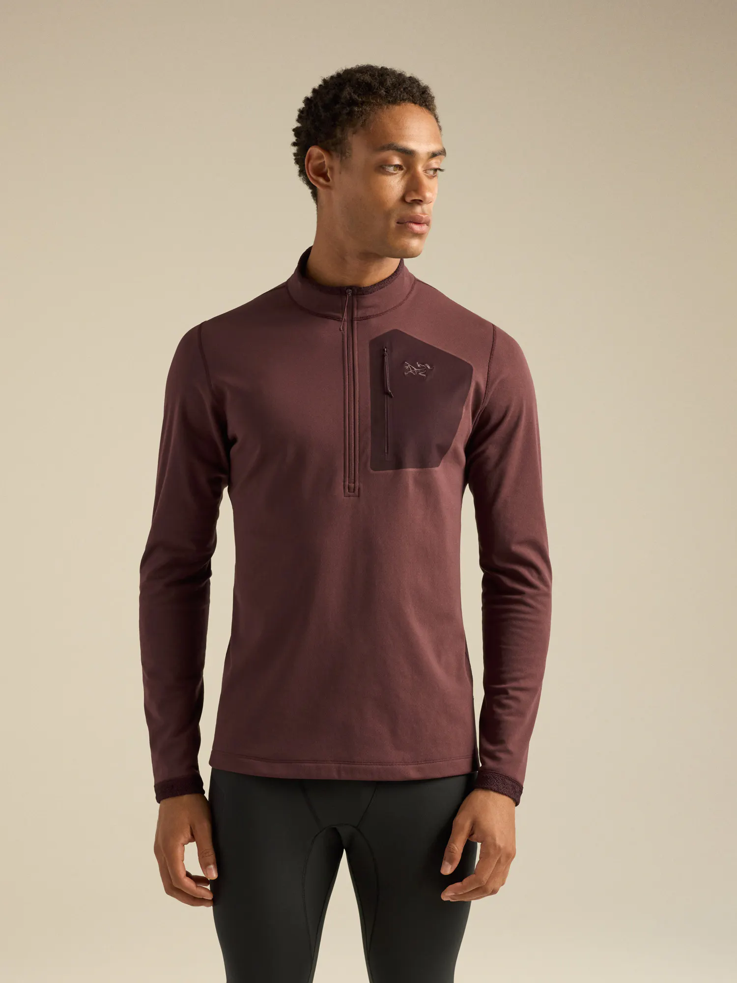 Jersey Rho de media cremallera Hombre