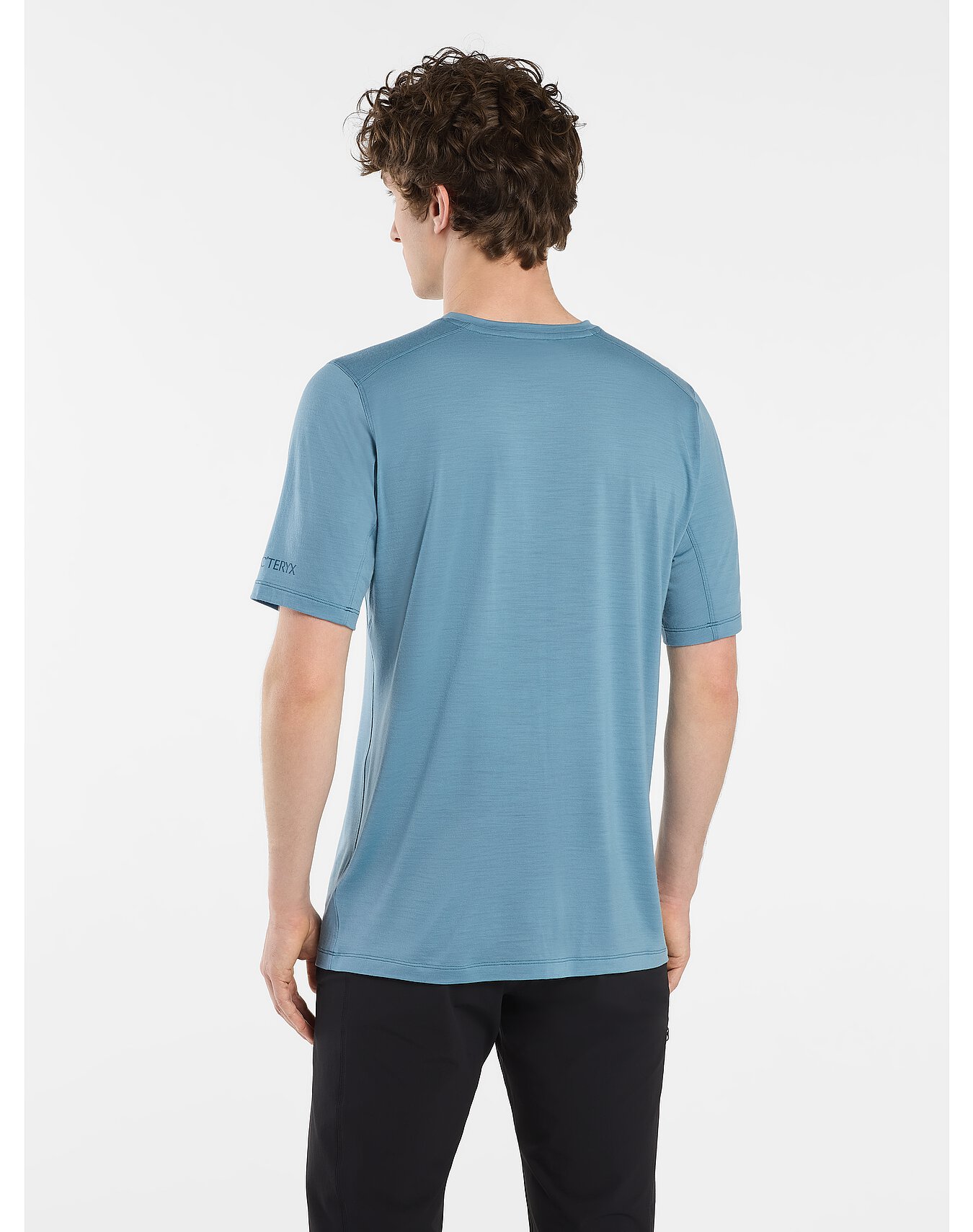 Ionia Merino Wool Logo Shirt SS Men