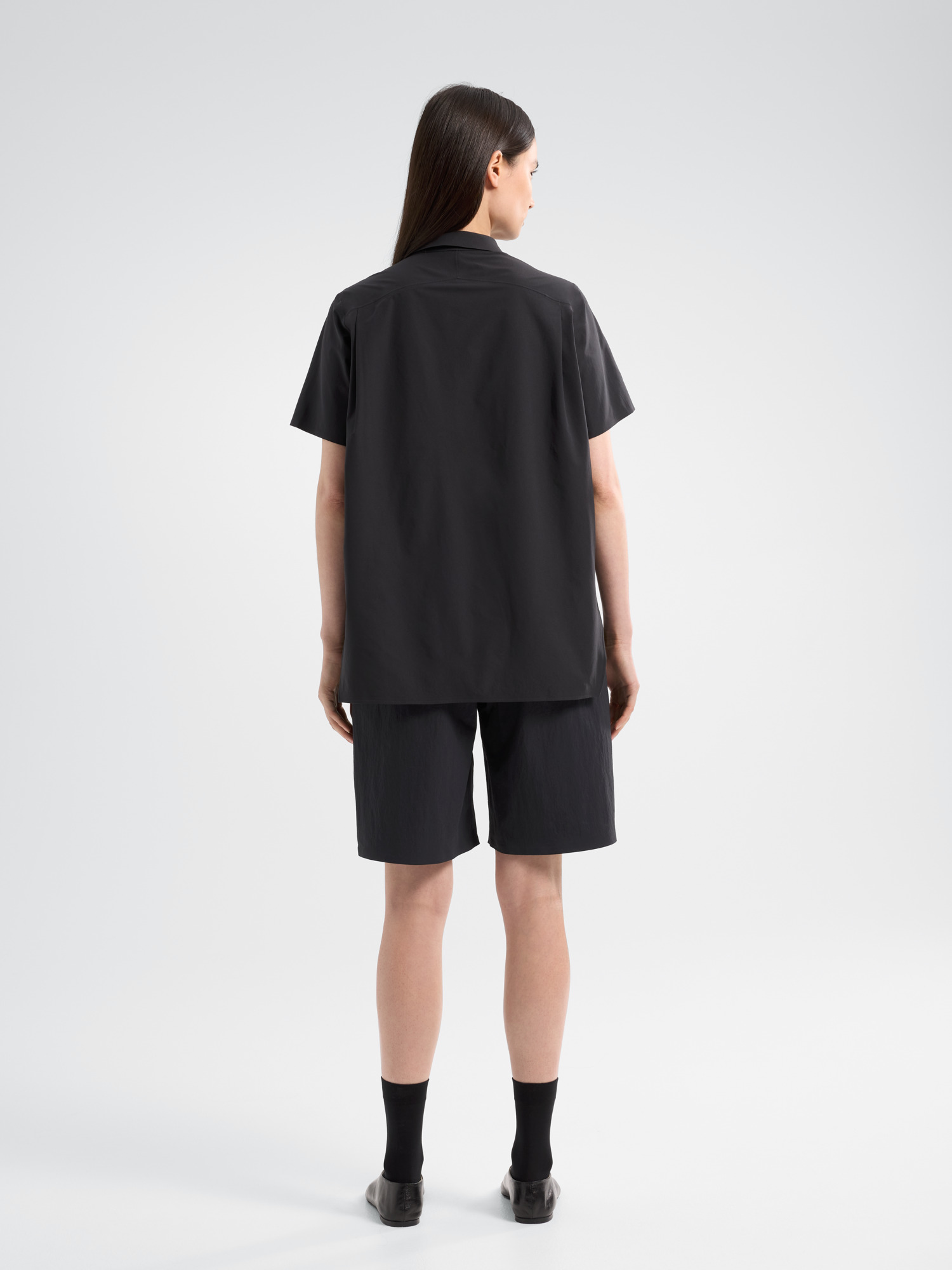 Finial Shirt W Women's Black Back View