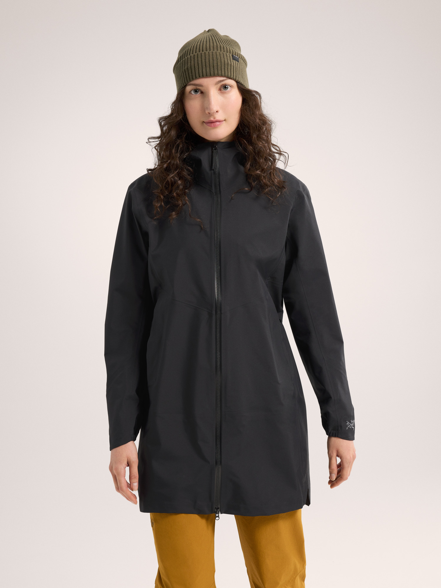 Salal Jacket Women's Black Front View