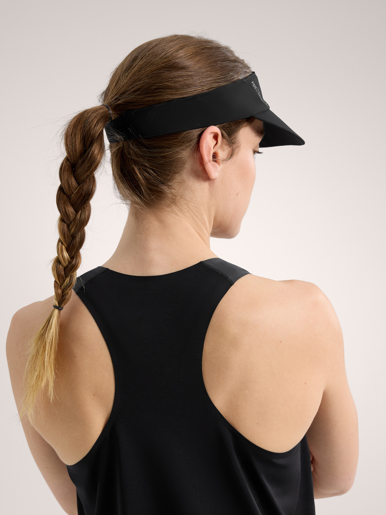 Norvan Visor Black Back View