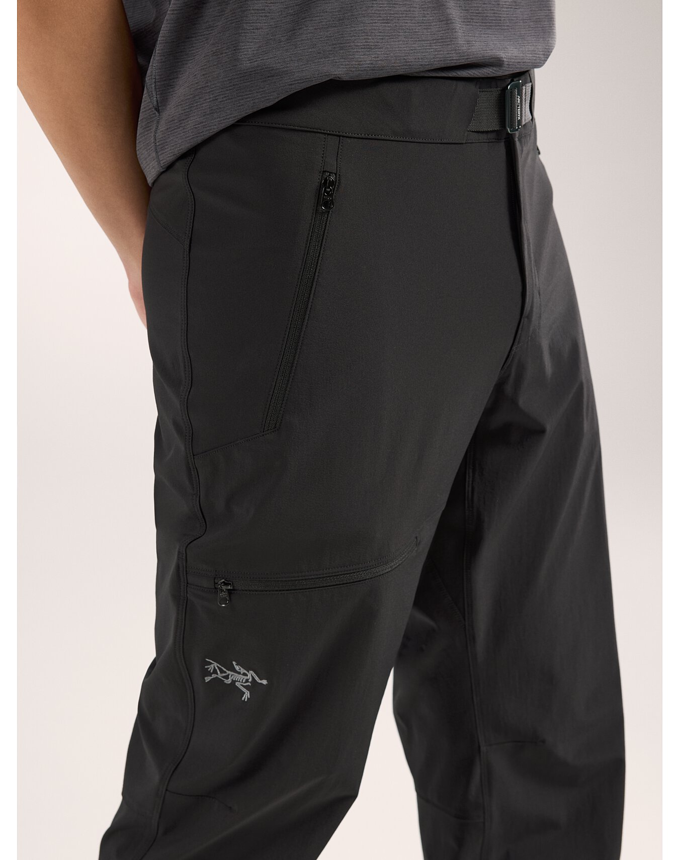 Arc'teryx Trino Gore Windstopper Hiking Tights Pants Black Gray Women's  Medium M