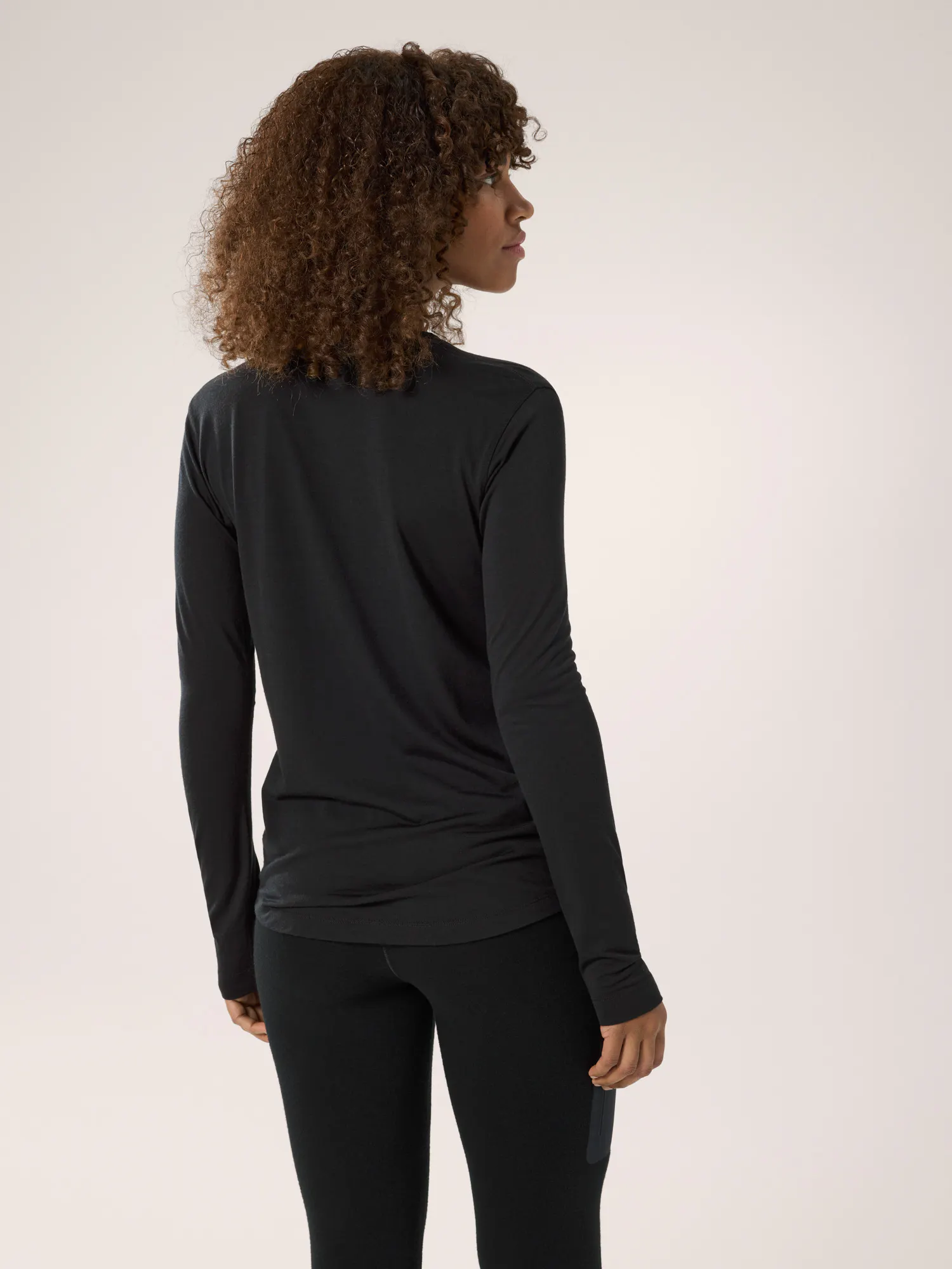 Rho Merino Wool Crew Neck LS Women