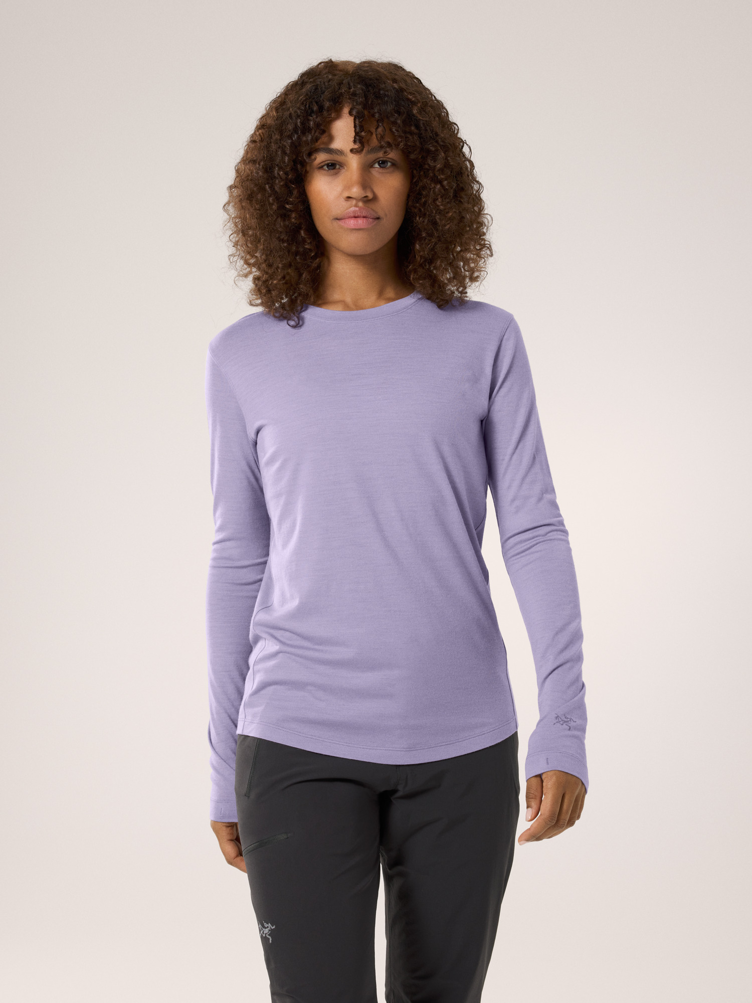 Lana Merino Wool Crew Neck Shirt LS Women s Arc teryx