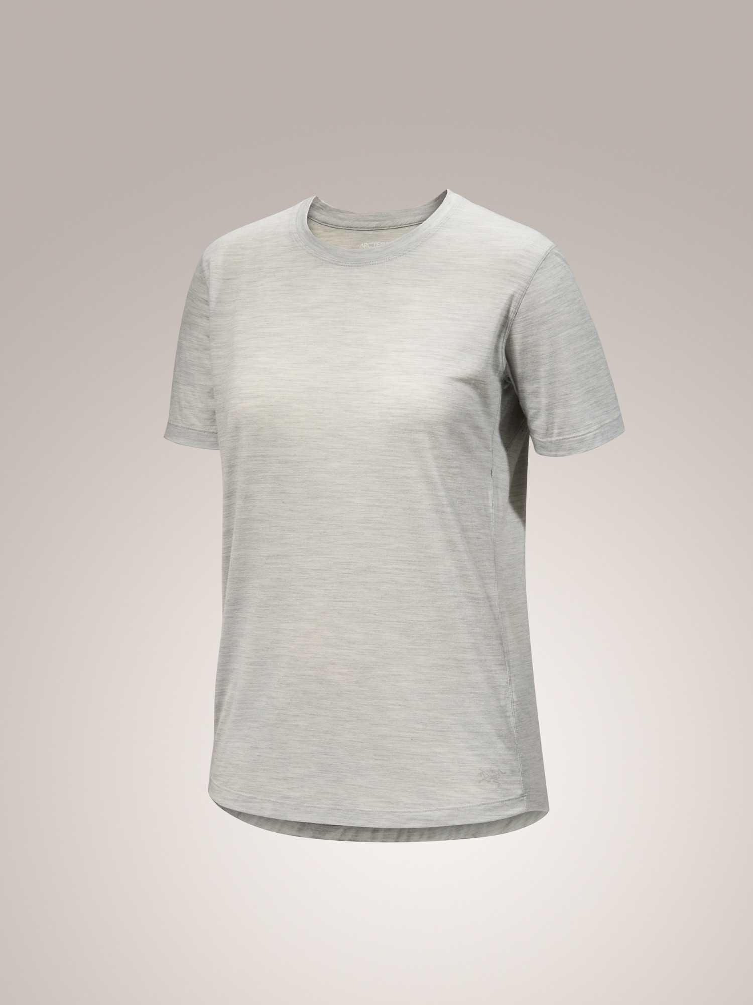 Lana Merino Wool Crew Neck Shirt SS Women's Solitude 