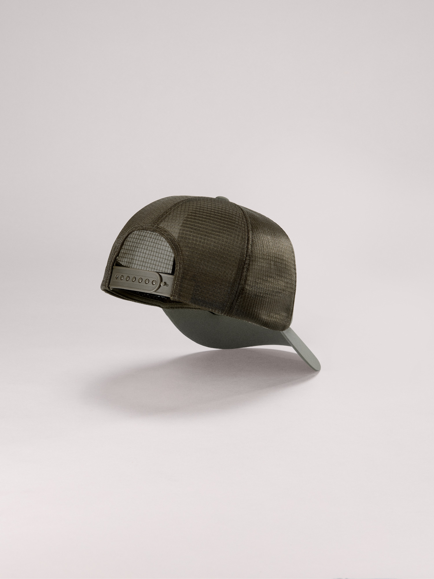 Bird Trucker Curved Brim Hat Forage/Tatsu Back