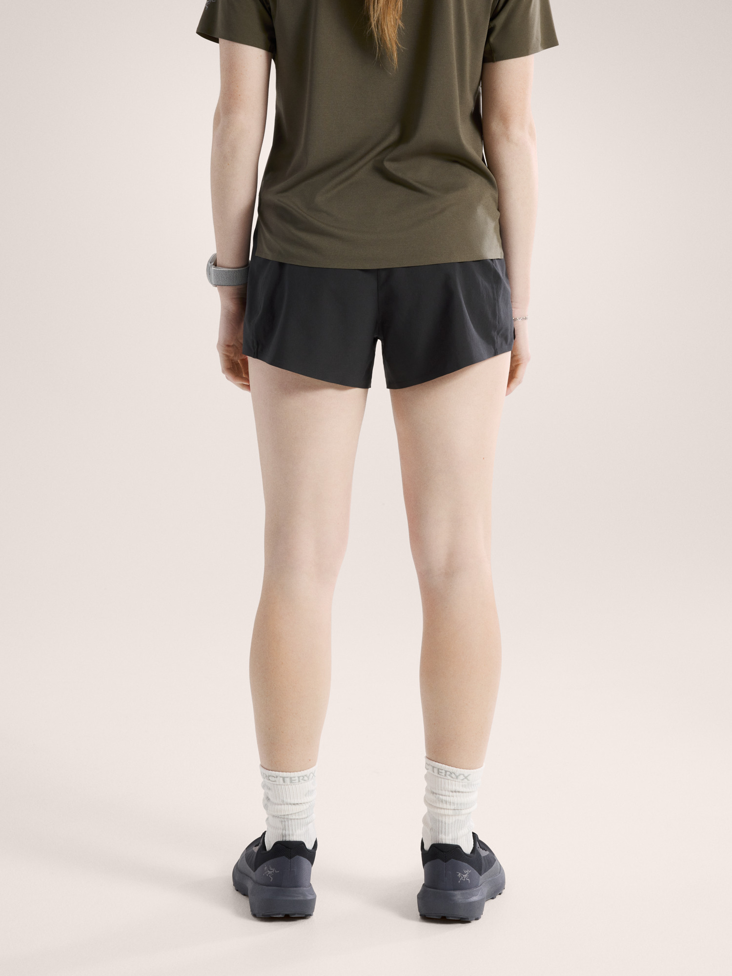 Norvan Short 3" Women's Black Back View