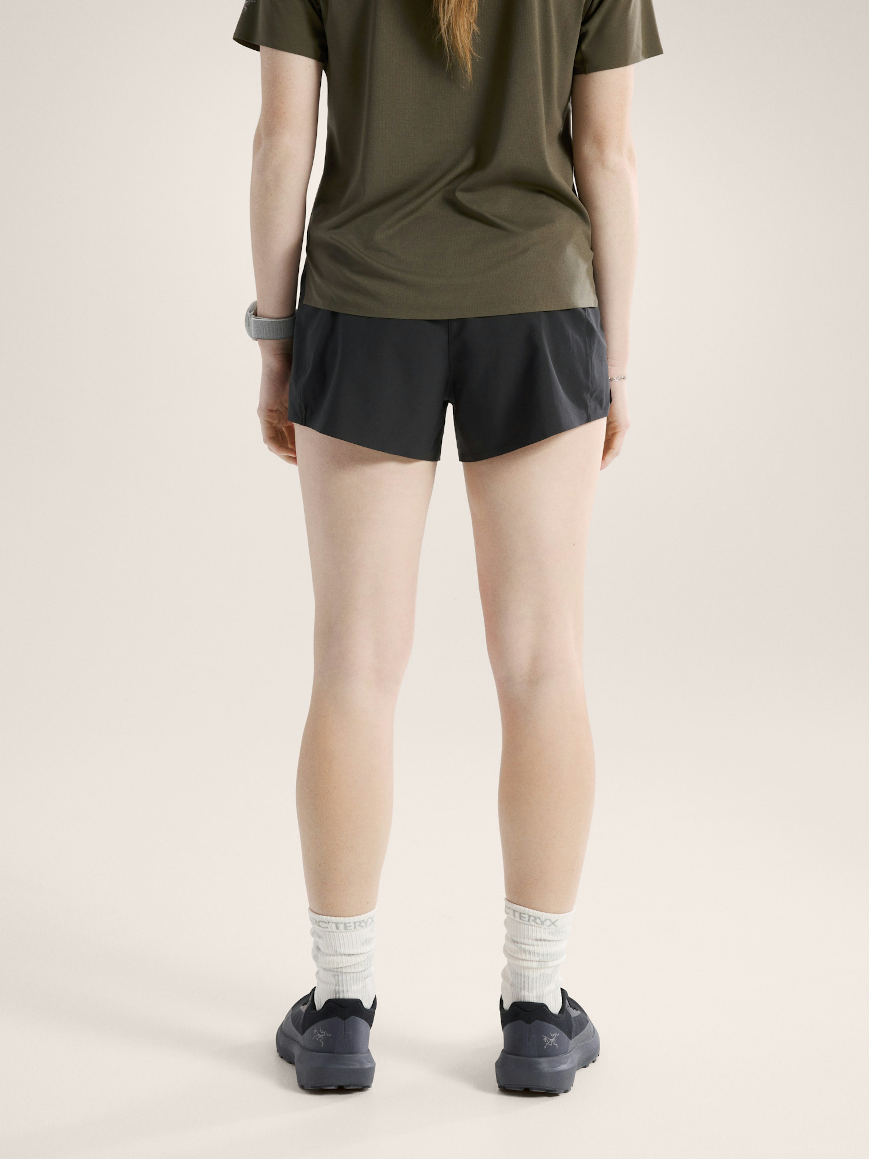 Norvan Short 3" Women's Black Back View