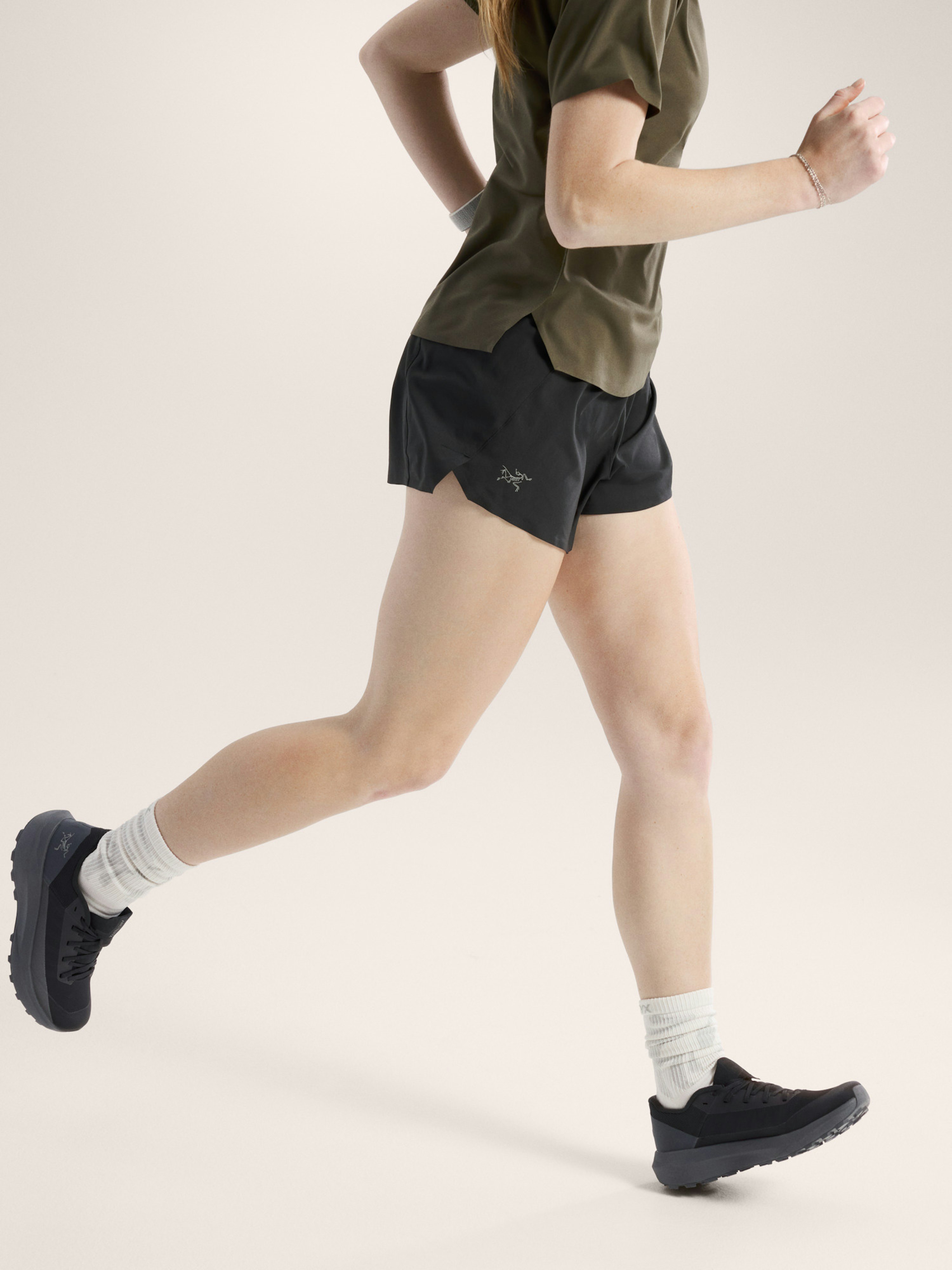 Norvan Short 3" Women's Black Side View