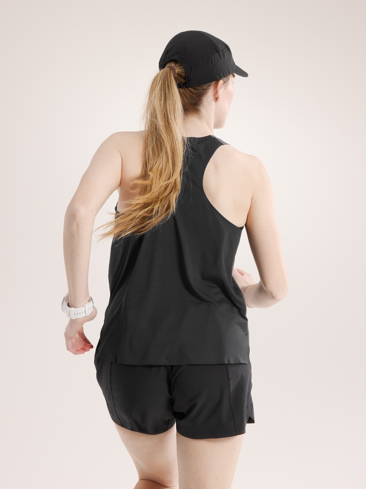 Norvan Tank Women's Black Back View