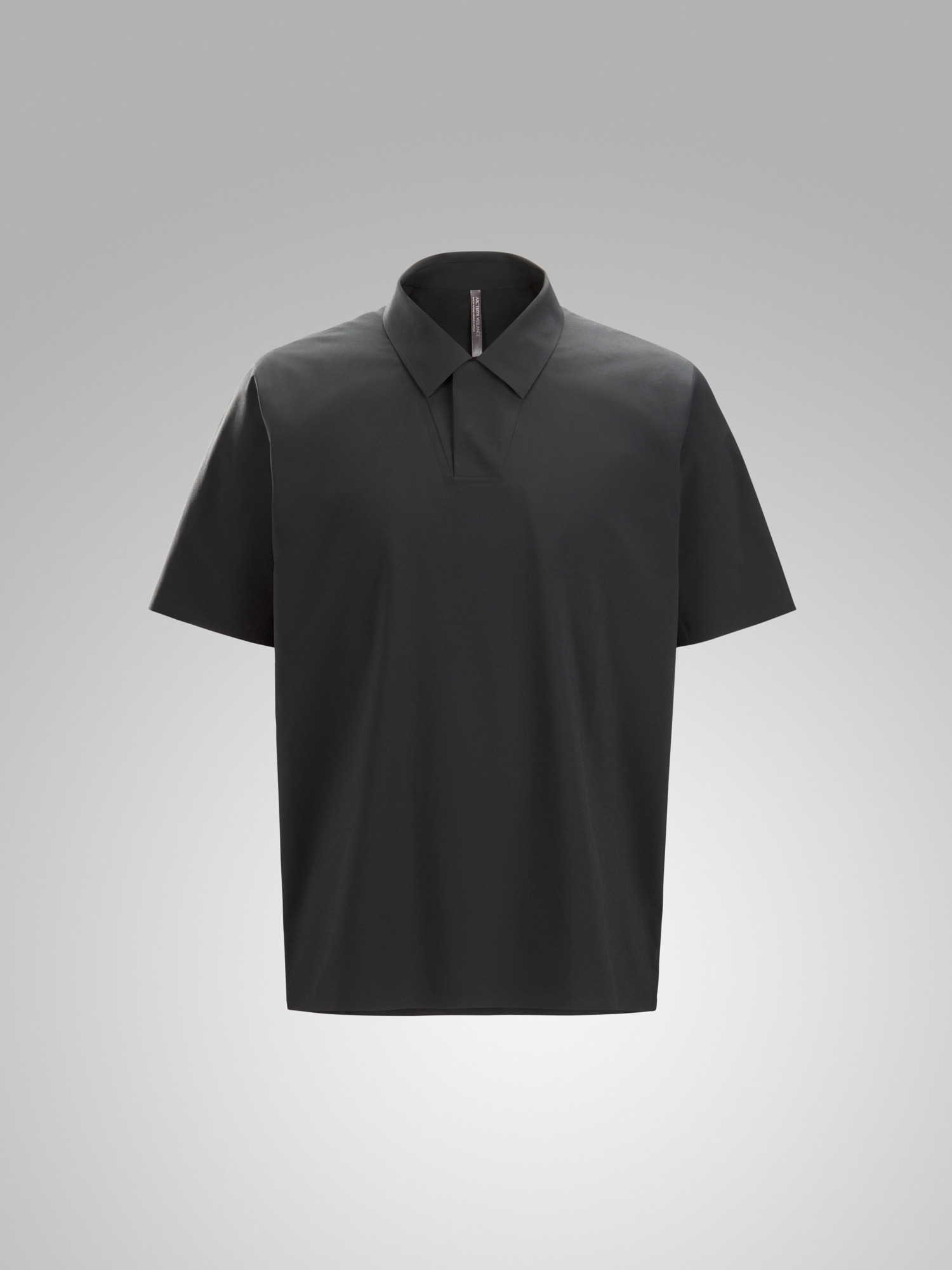 Dromos Tech Polo Shirt SS Black 