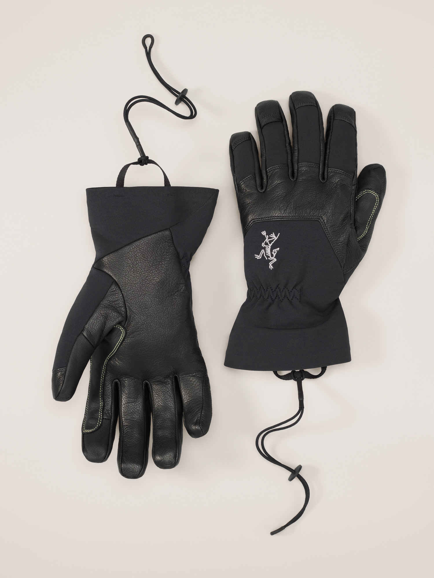 Rope Glove Black Pair