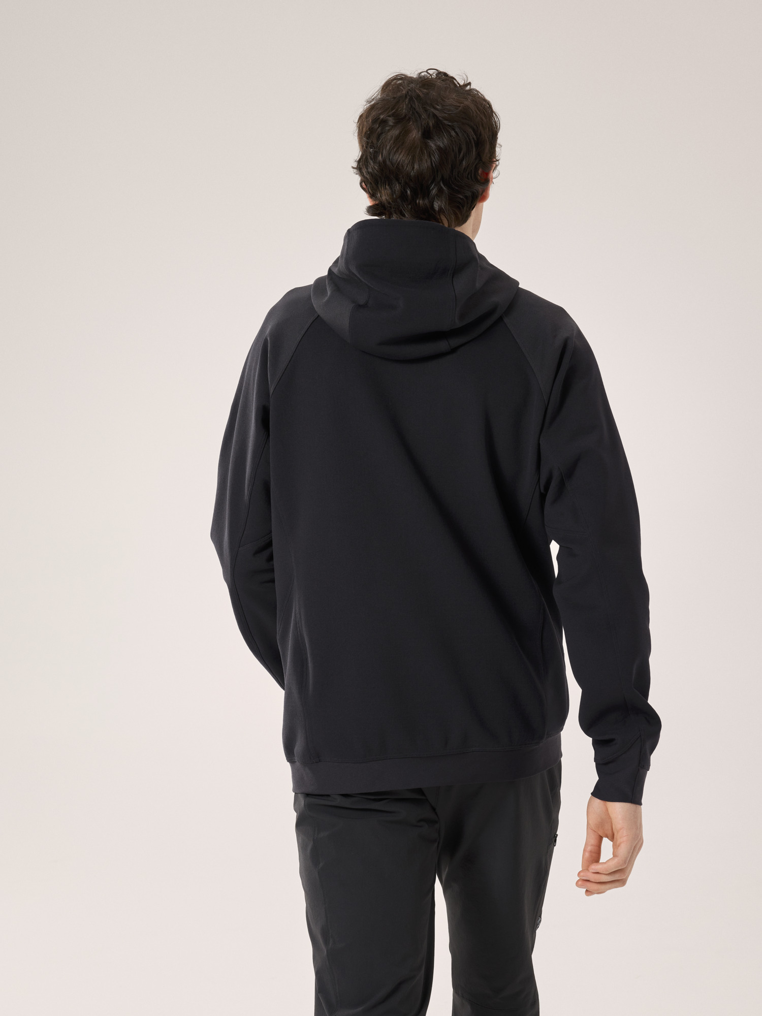 Rethel Hoody Black Back View