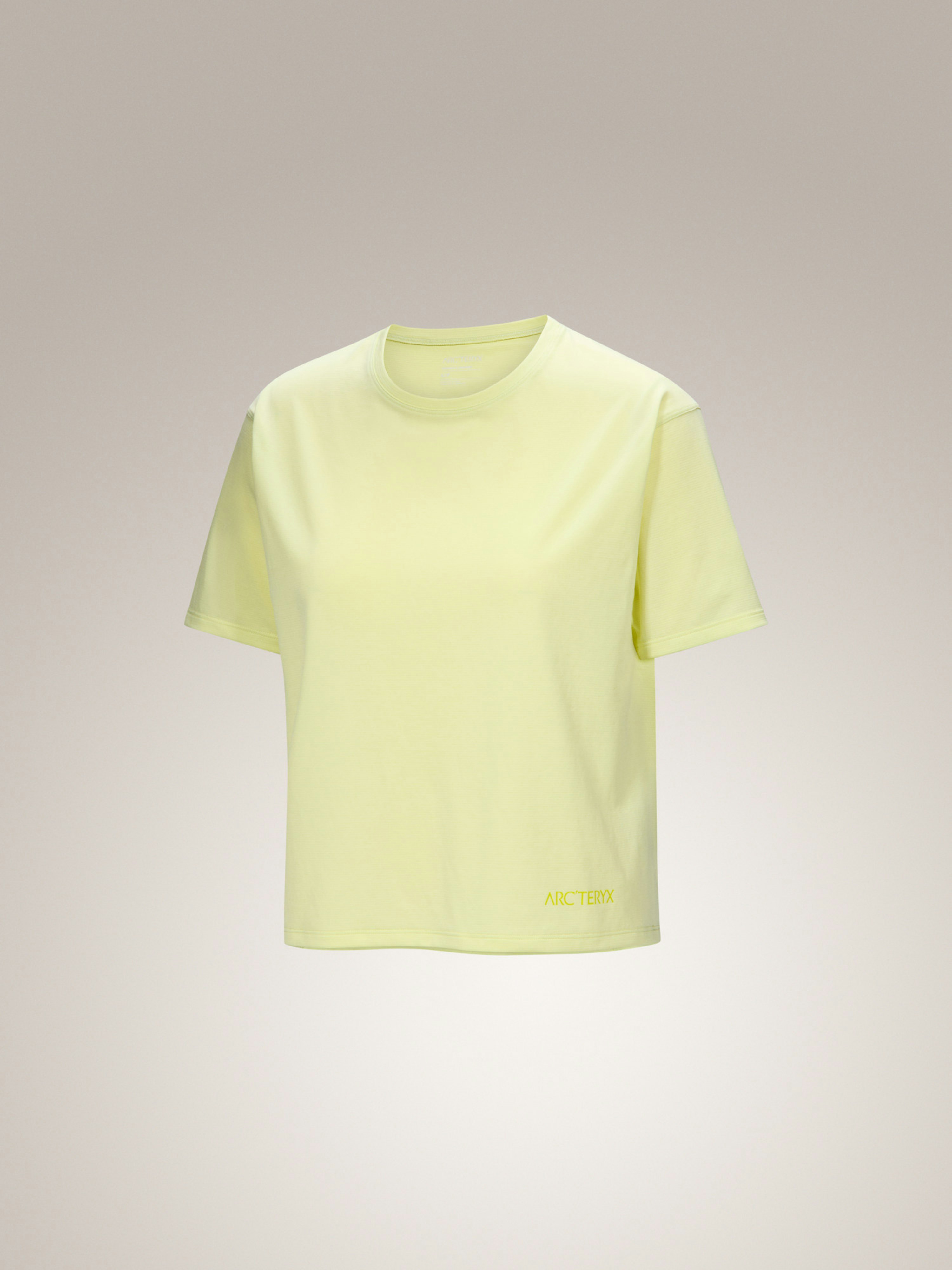 Taema Crop Logo T-Shirt Women's Ray Heather / Euphoria