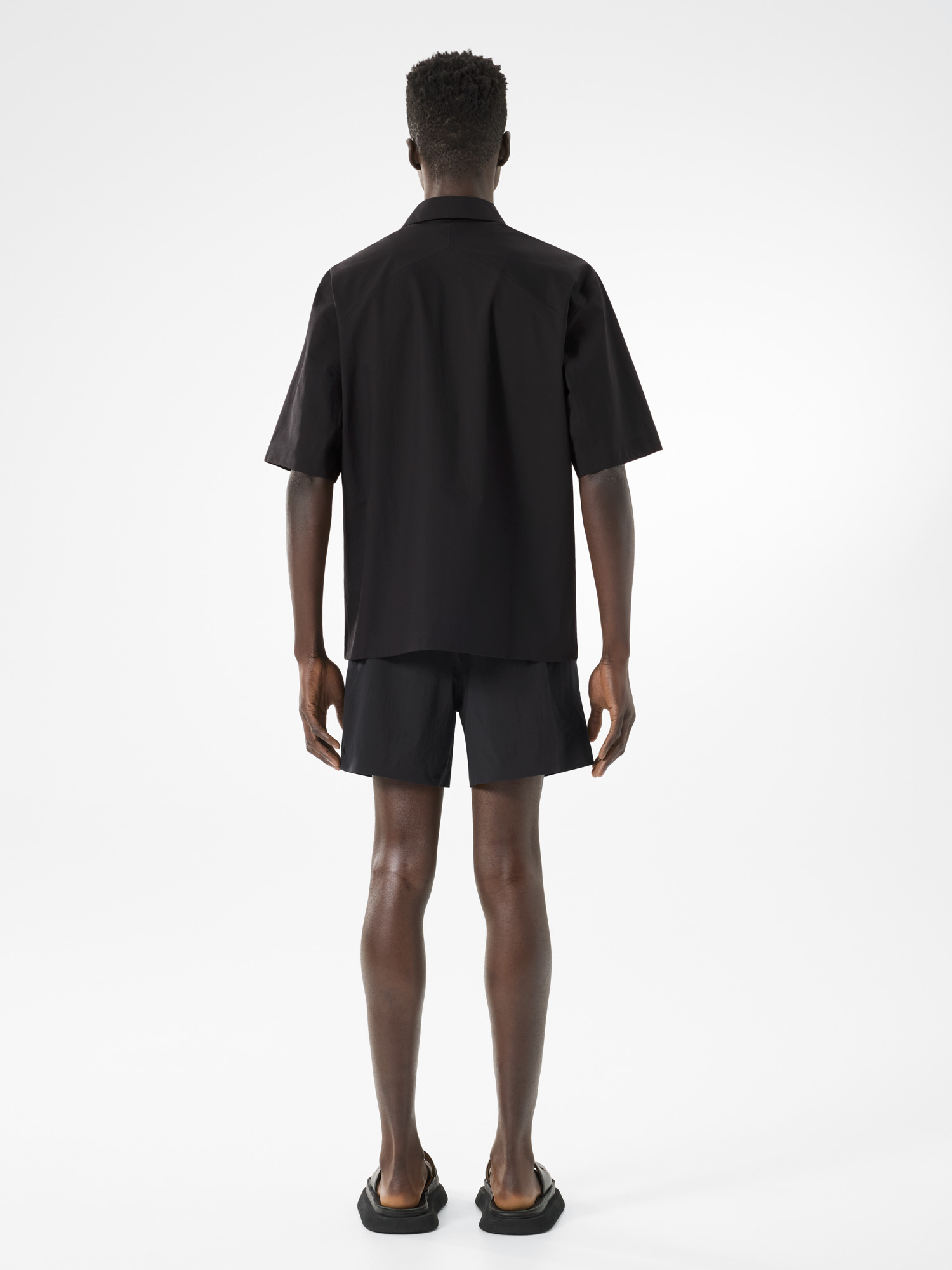 Demlo Shirt SS Black X Back View