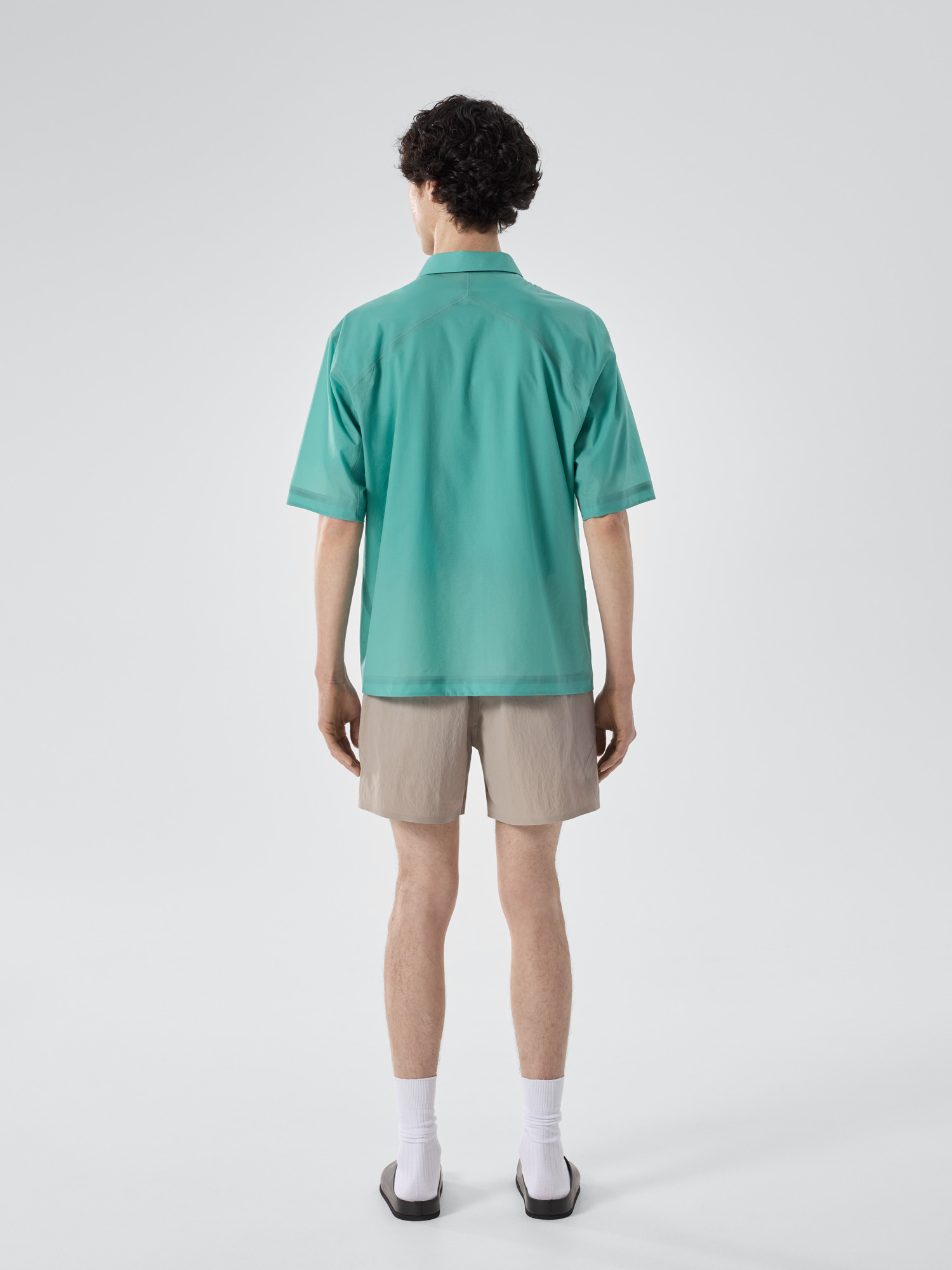 Demlo Shirt SS Verdigris Back View