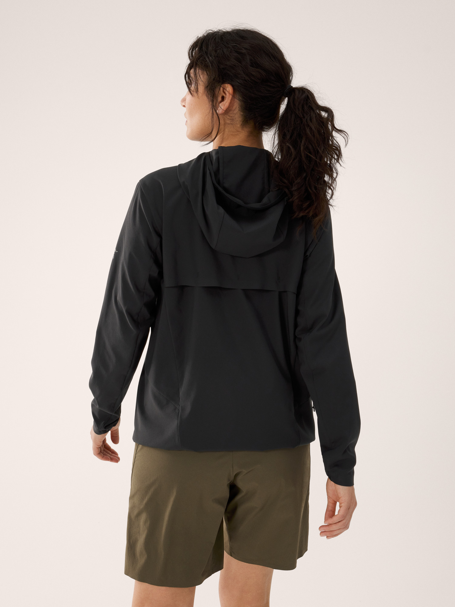 Sima Pullover Women's Black Back View