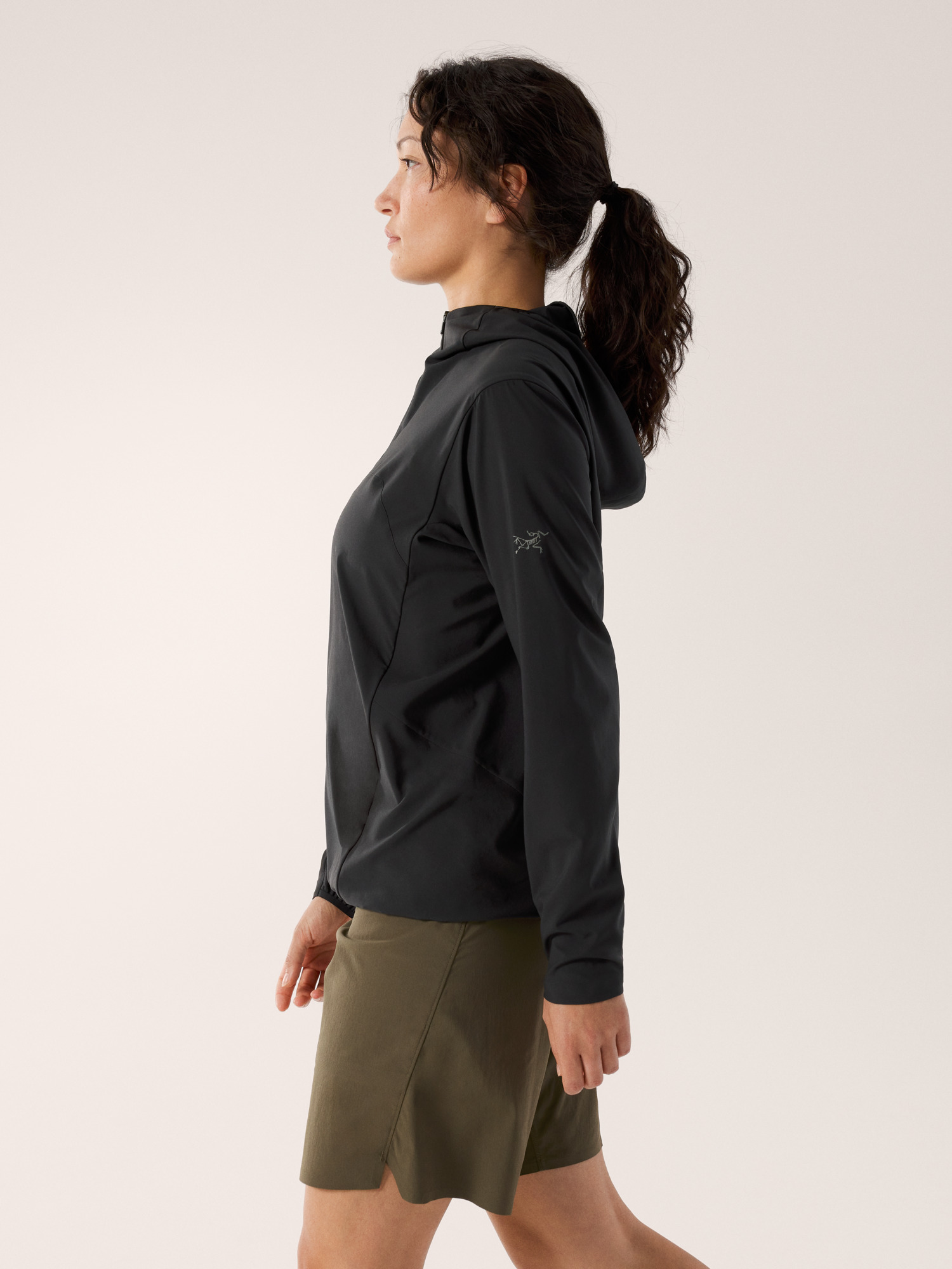 Sima Pullover Women's Black Side View