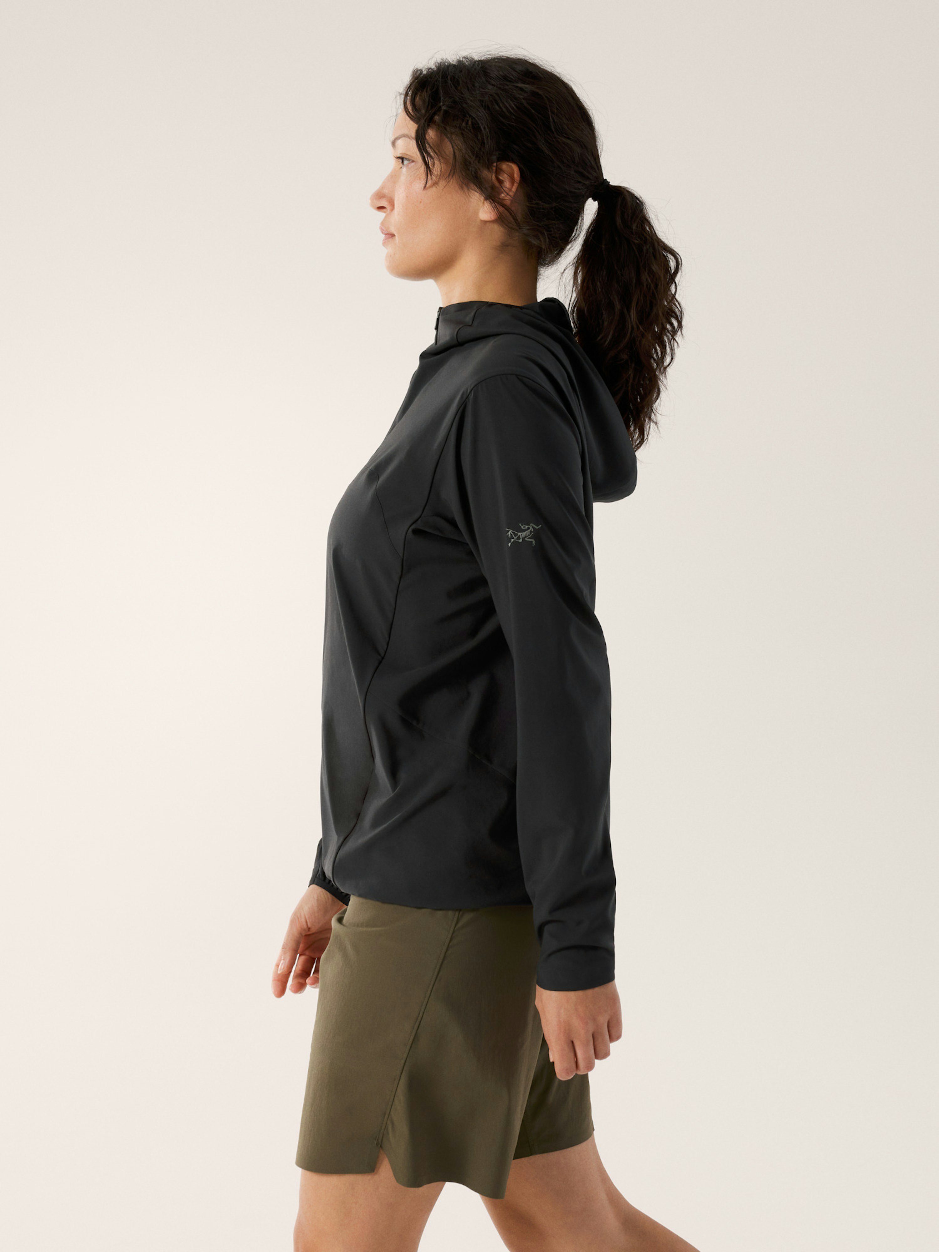 Sima Pullover Women's Black Side View