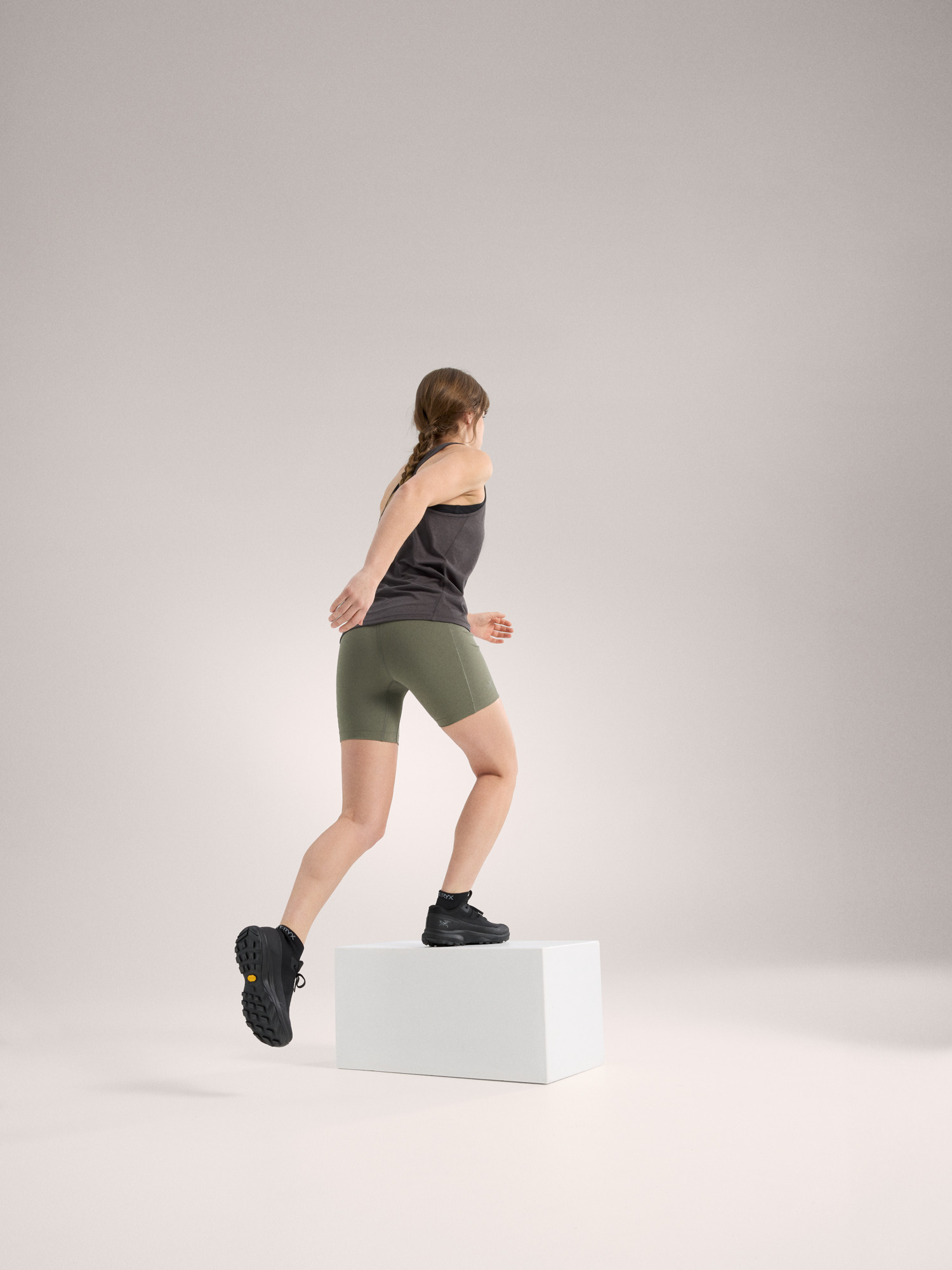 Taema Tank Women's Black Heather Full Body